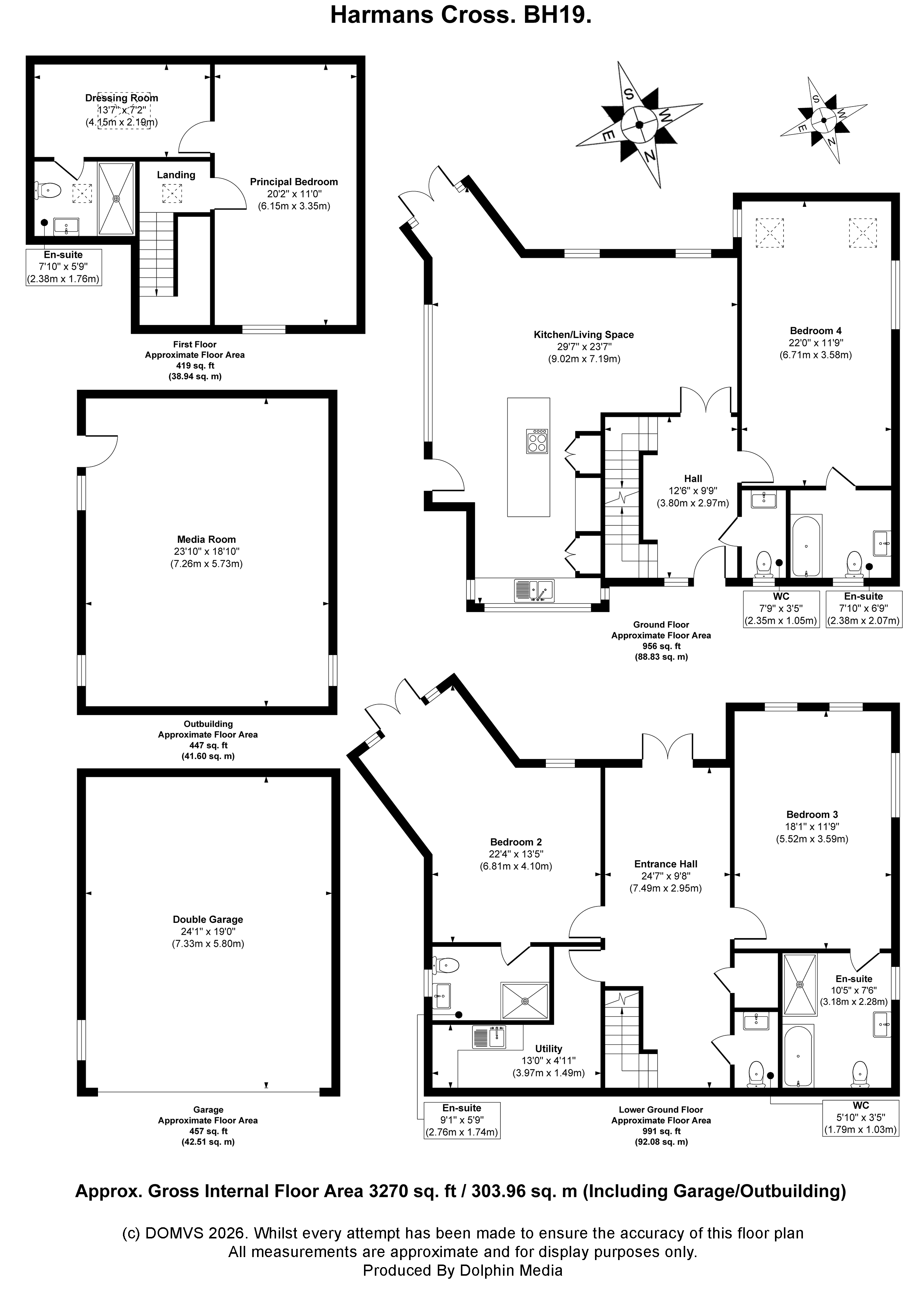 Floorplan for Harman's Cross