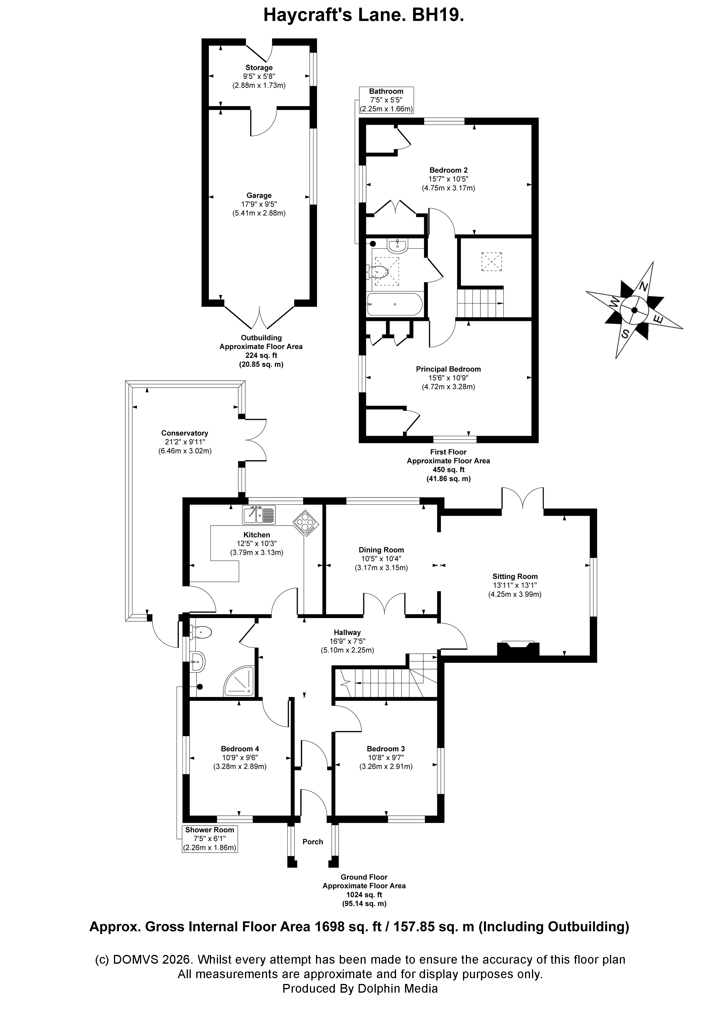 Floorplan for Langton Matravers, Dorset