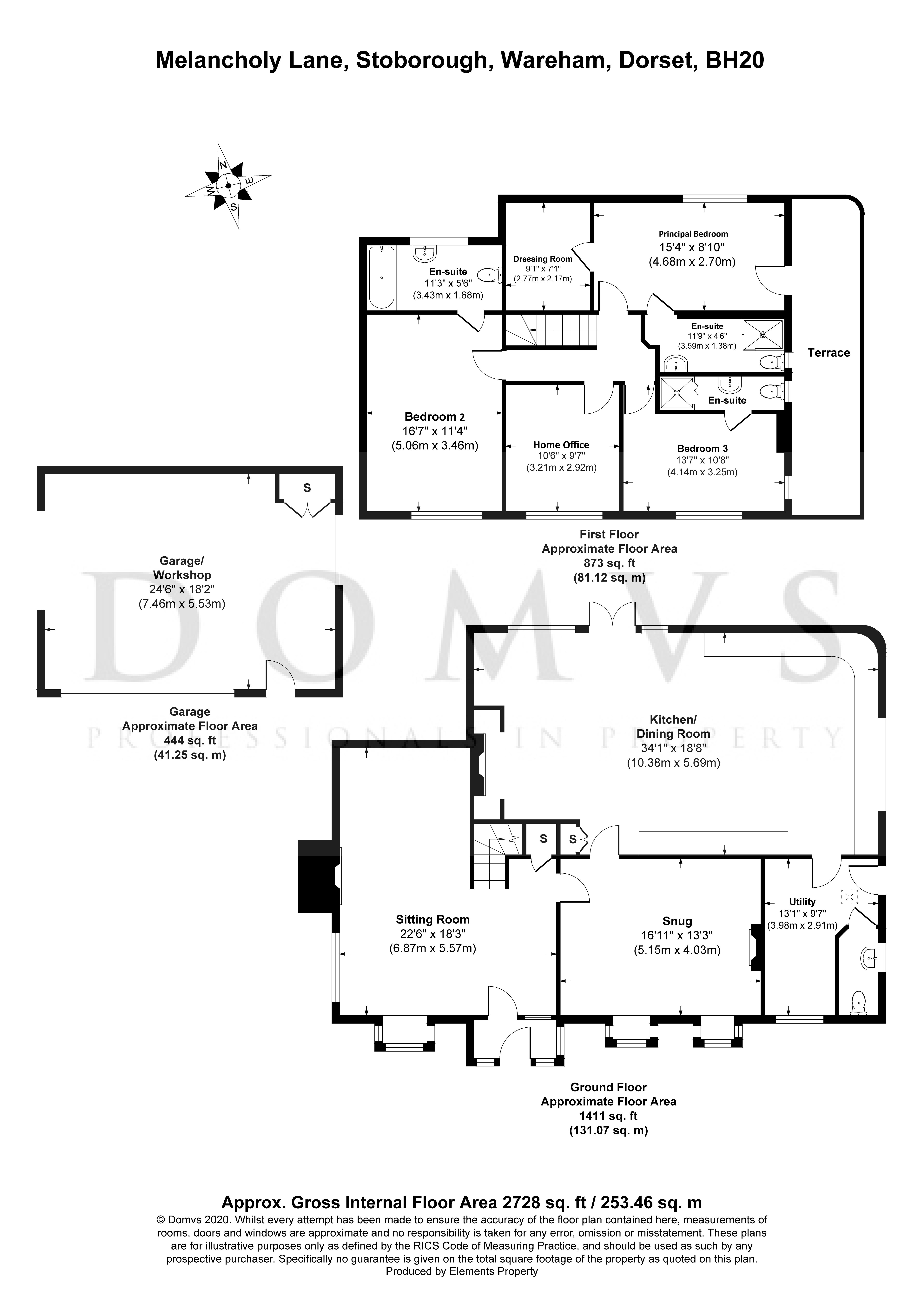 Floorplan for Stoborough, Wareham, Dorset