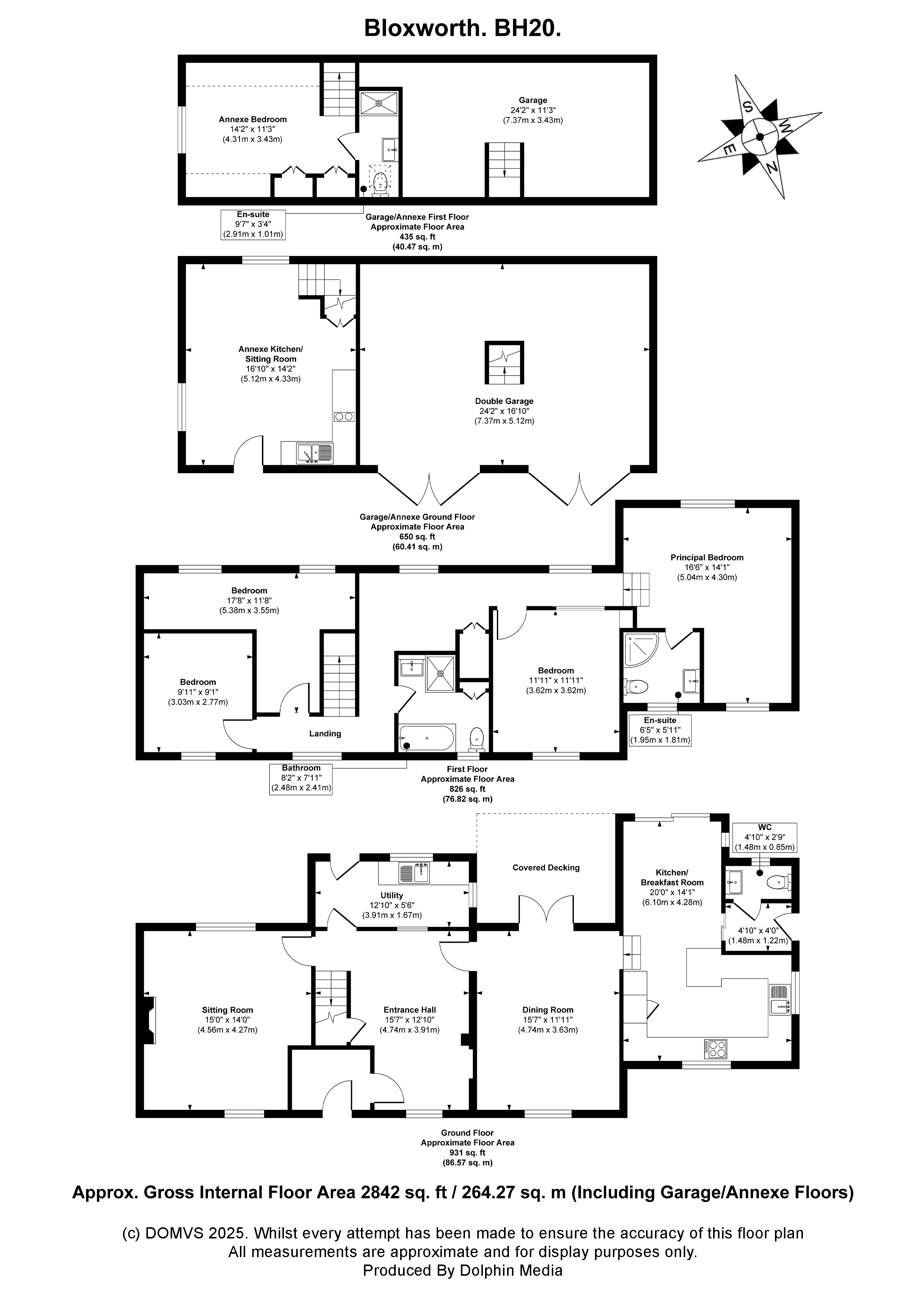 Floorplan for Bloxworth, Dorset