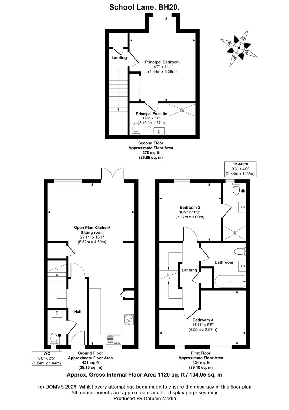 Floorplan for West Lulworth, Dorset