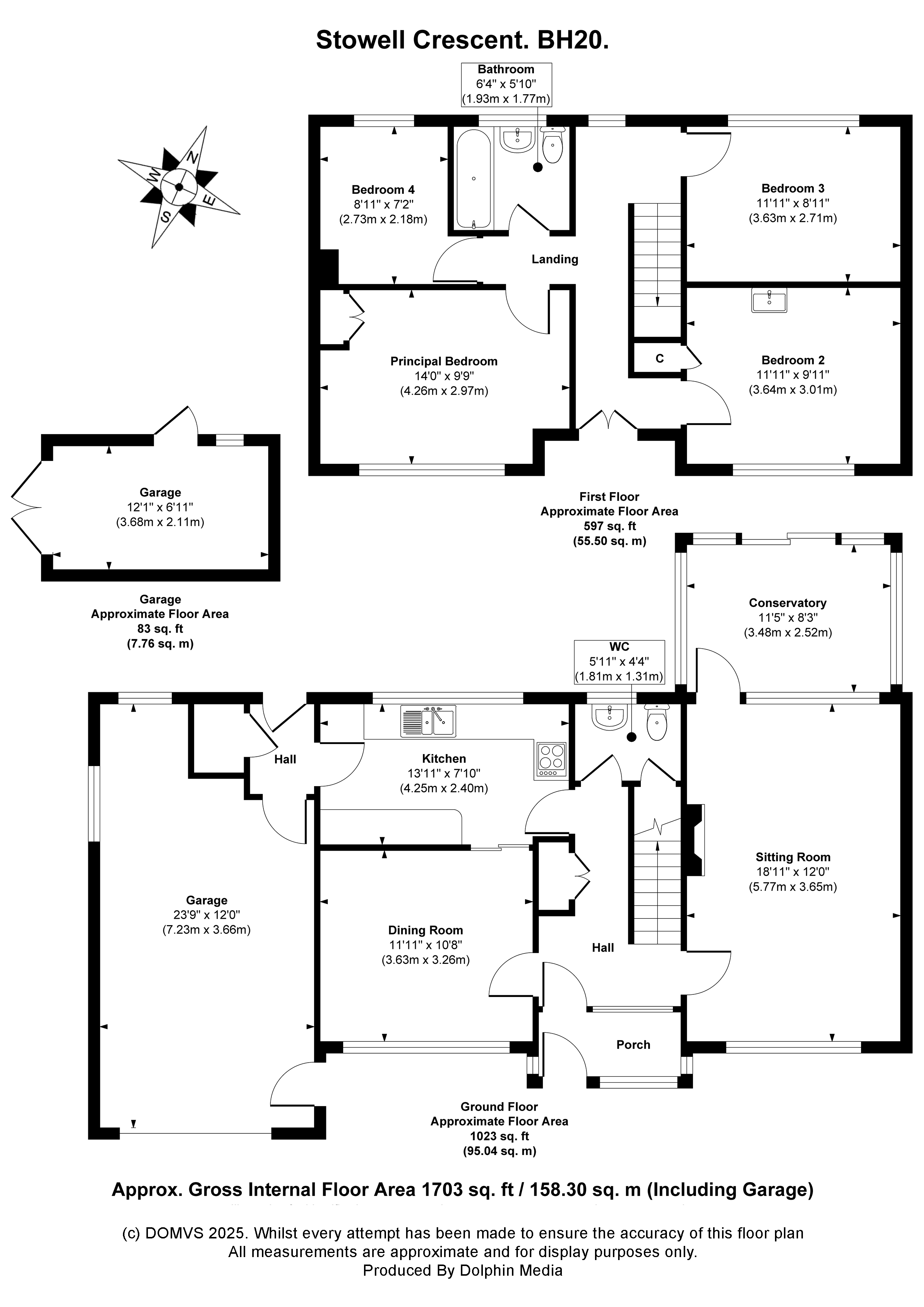 Floorplan for Wareham, Dorset