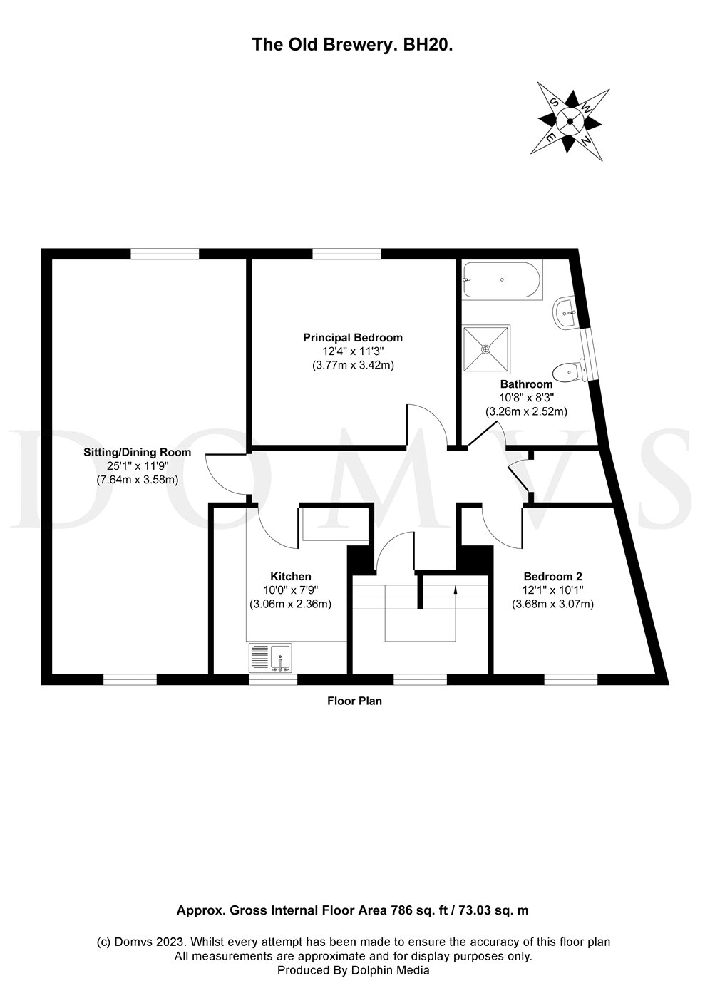 Floorplan for Wareham, Dorset