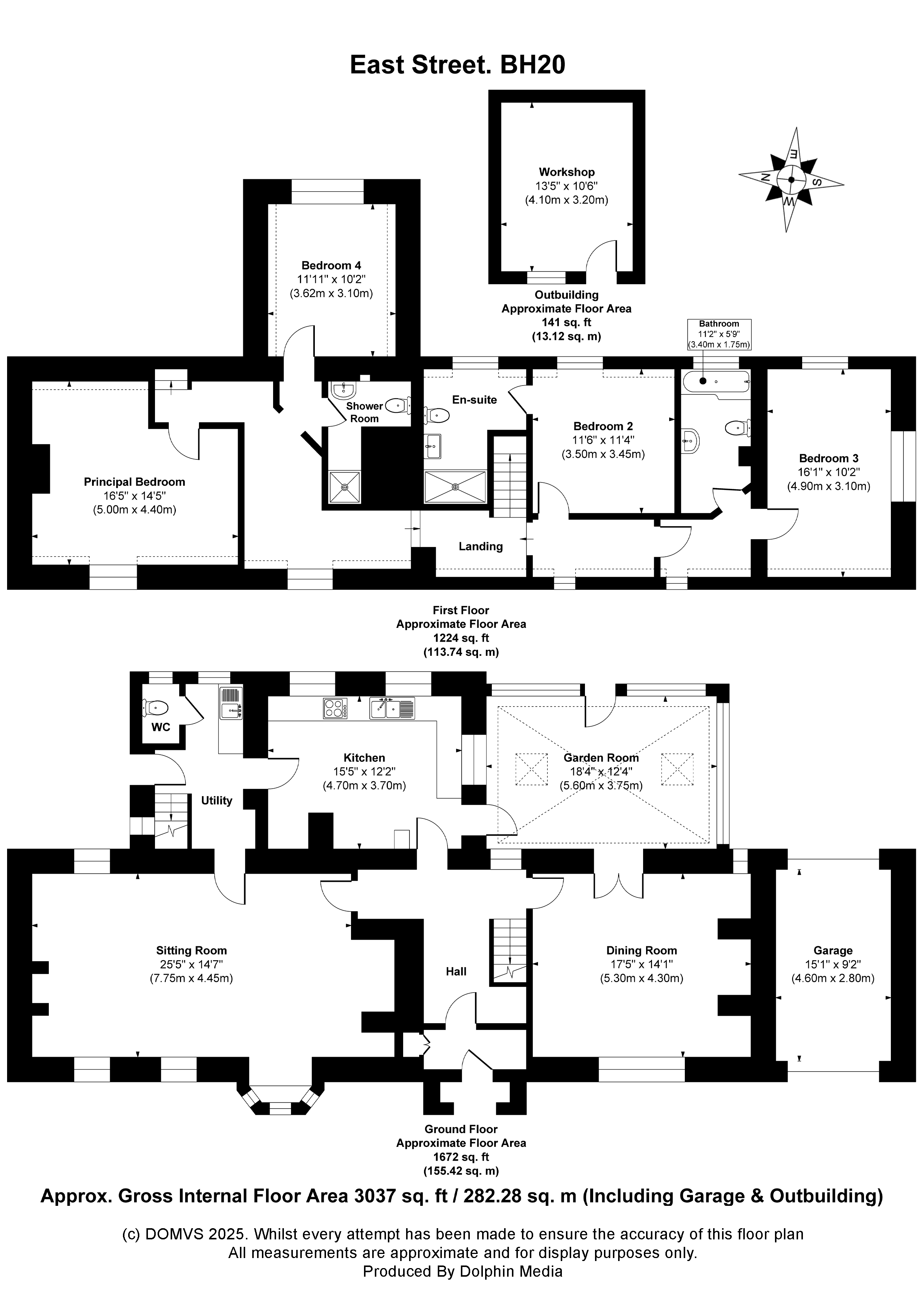 Floorplan for Corfe Castle, Wareham, Dorset