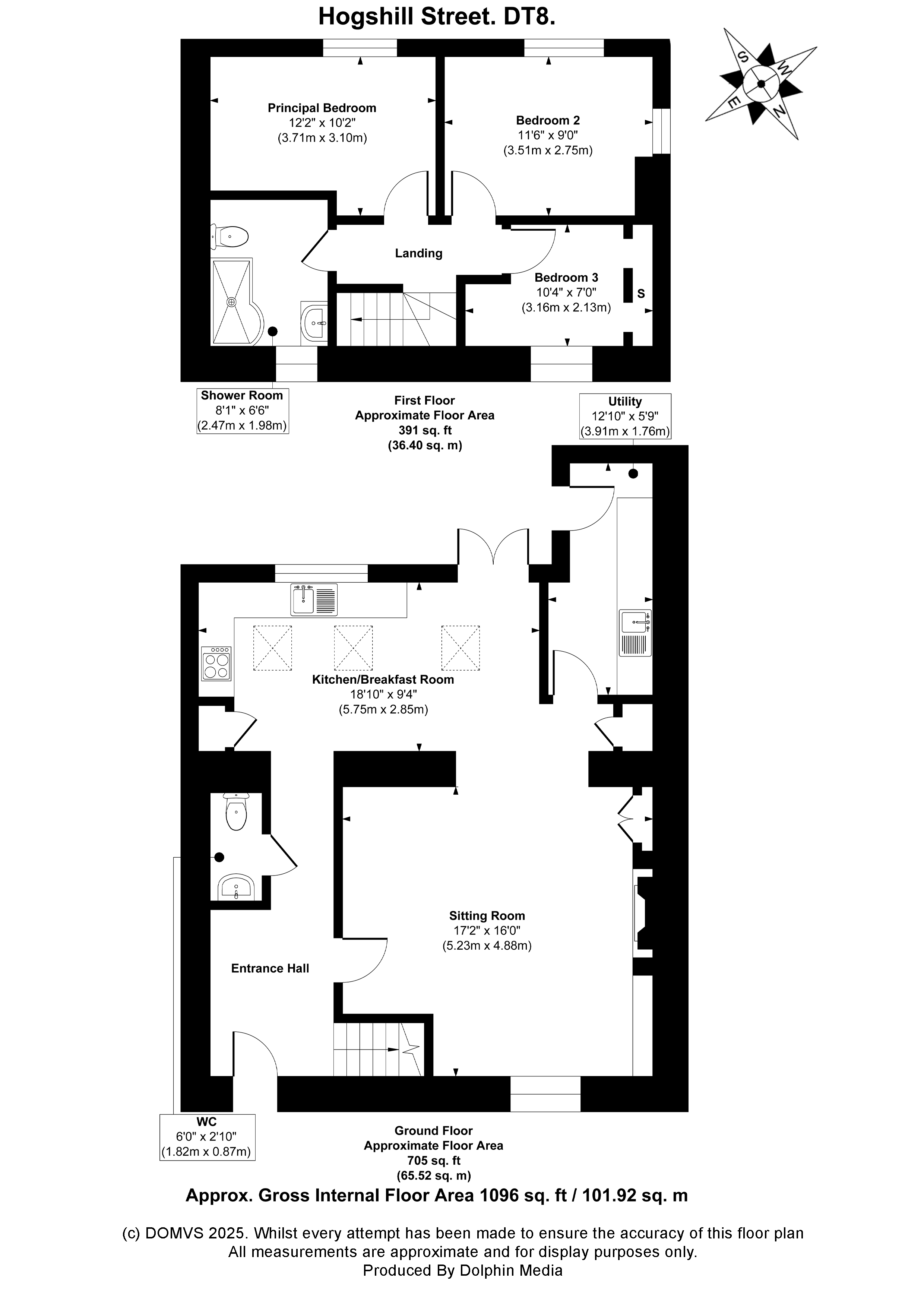 Floorplan for Beaminster, Dorset