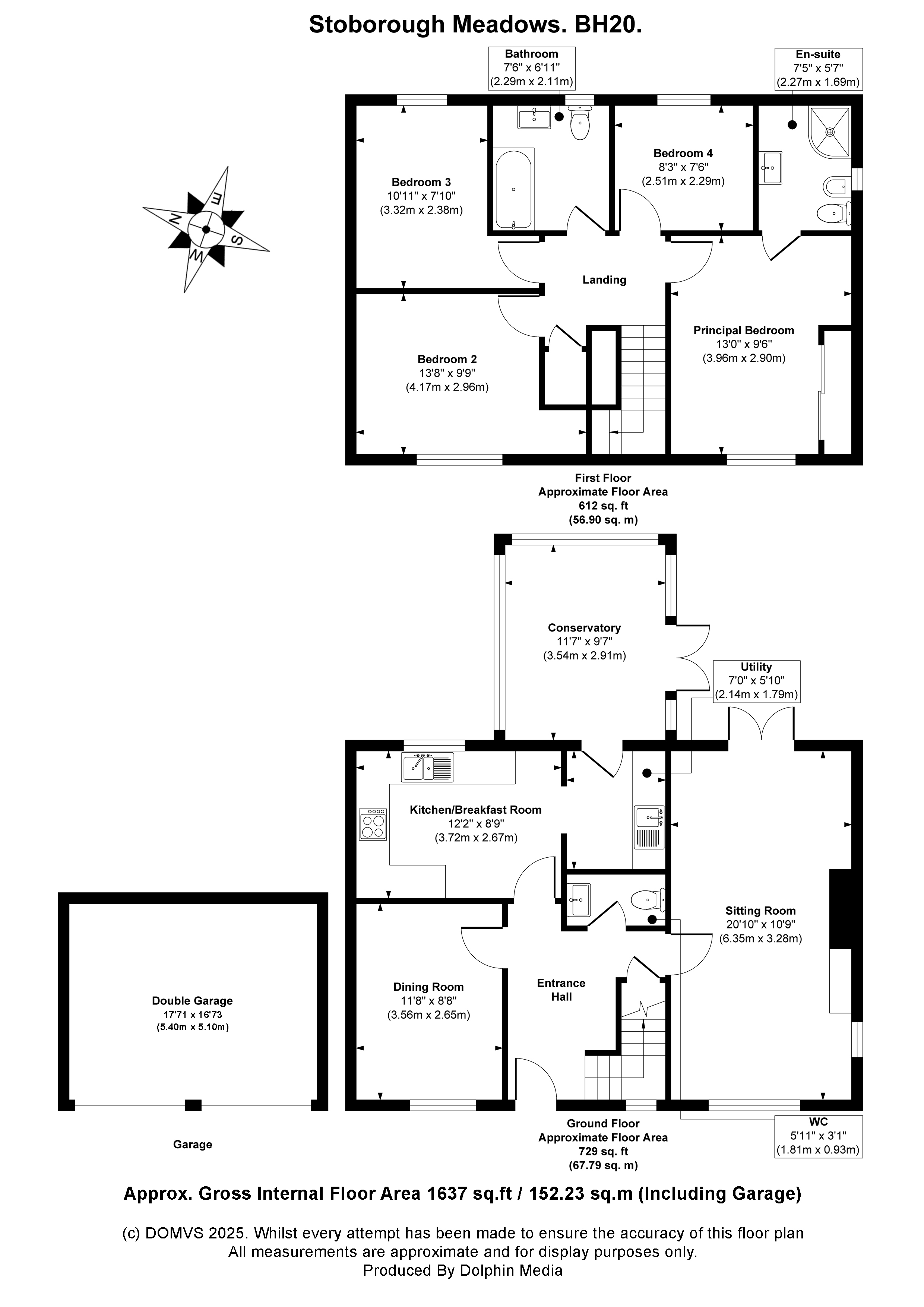 Floorplan for Stoborough, Wareham, Dorset