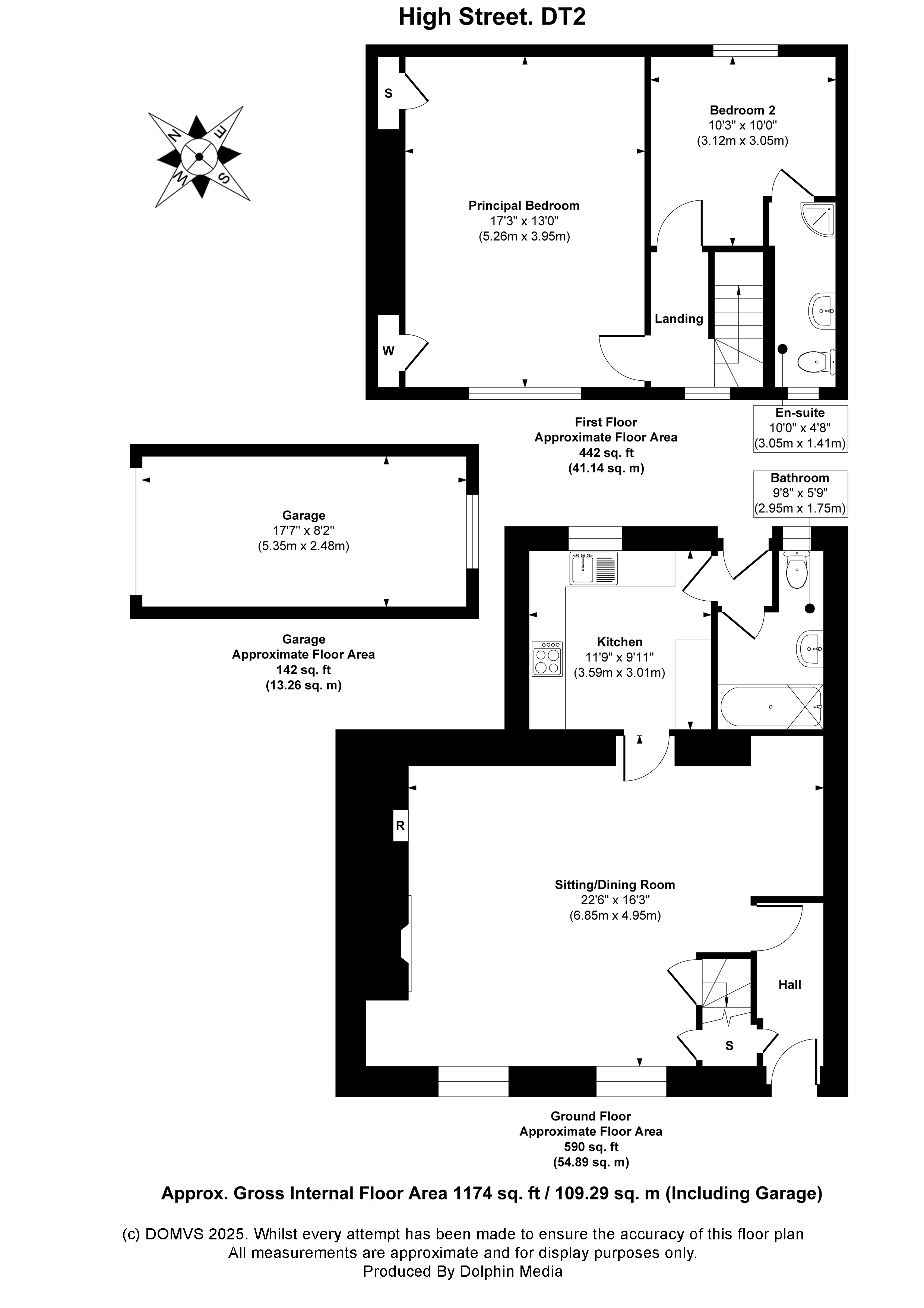 Floorplan for Winfrith Newburgh, Dorset