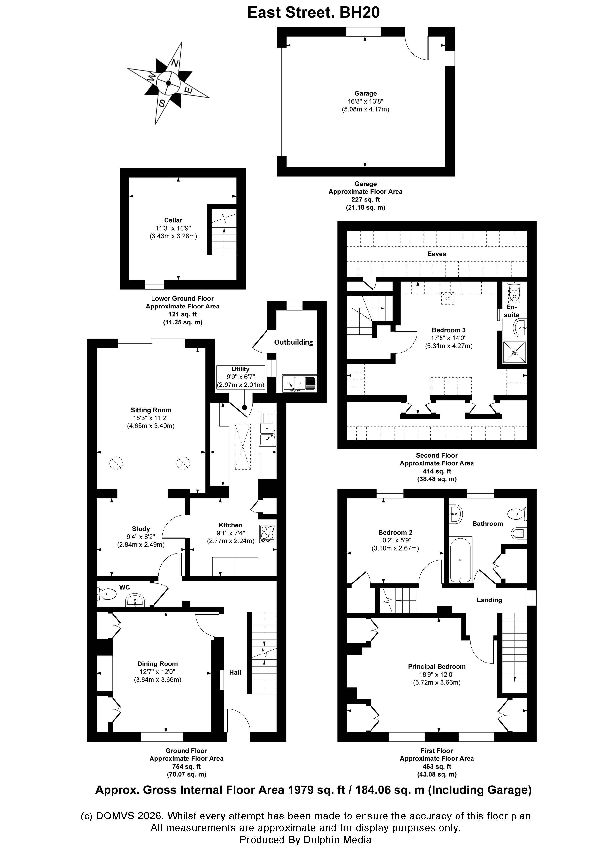 Floorplan for Wareham, Dorset