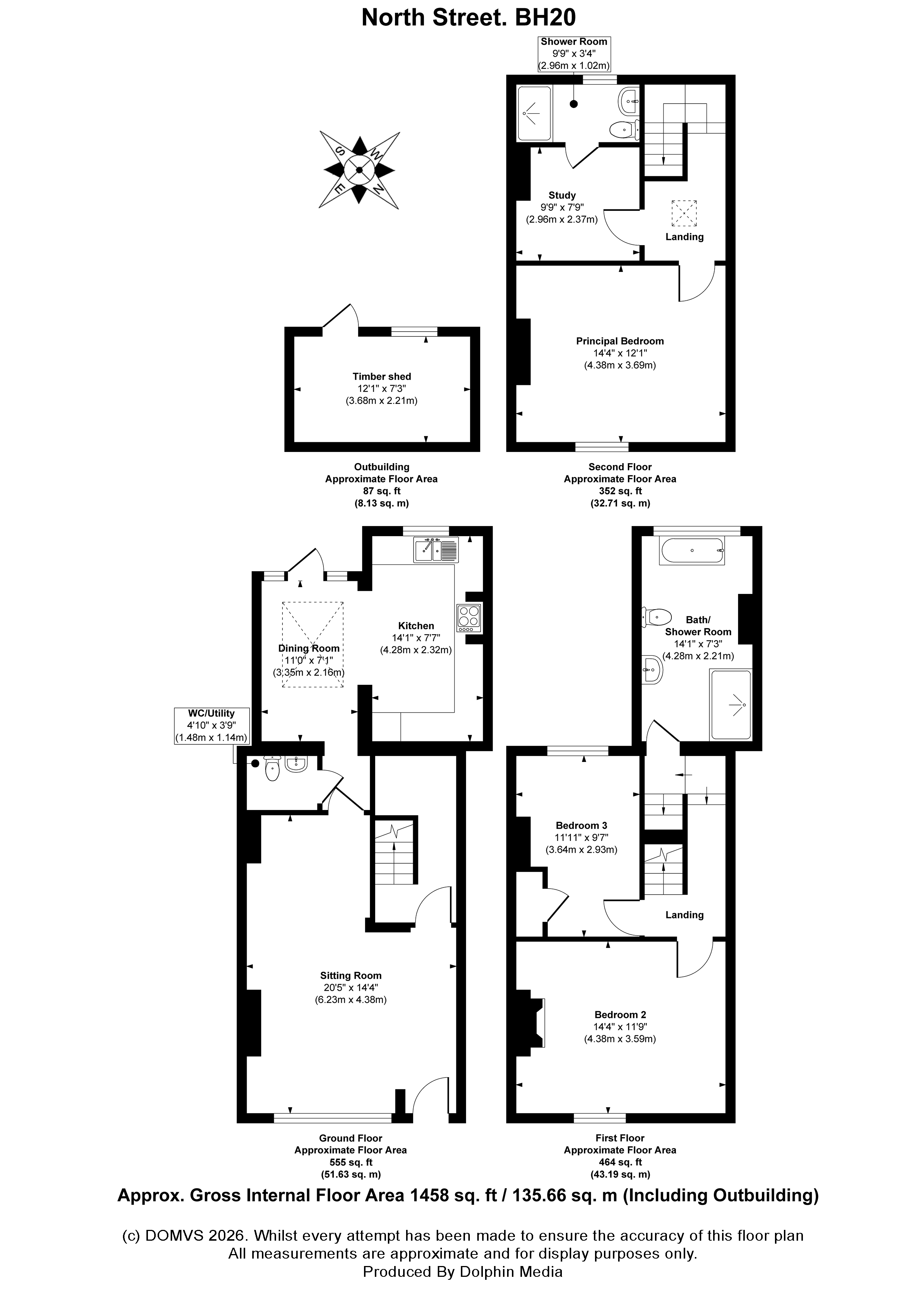 Floorplan for Wareham, Dorset