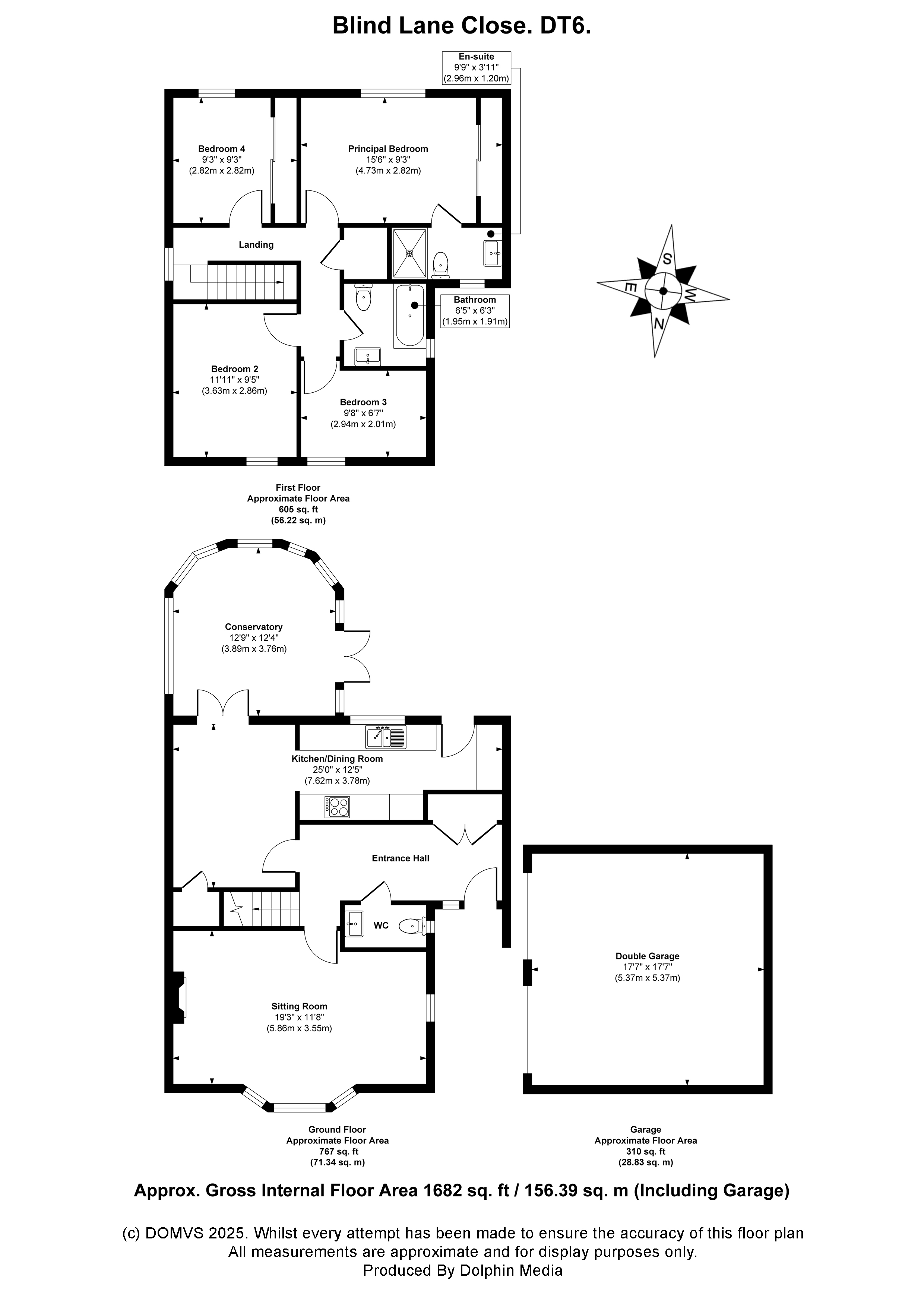 Floorplan for Bridport, Dorset