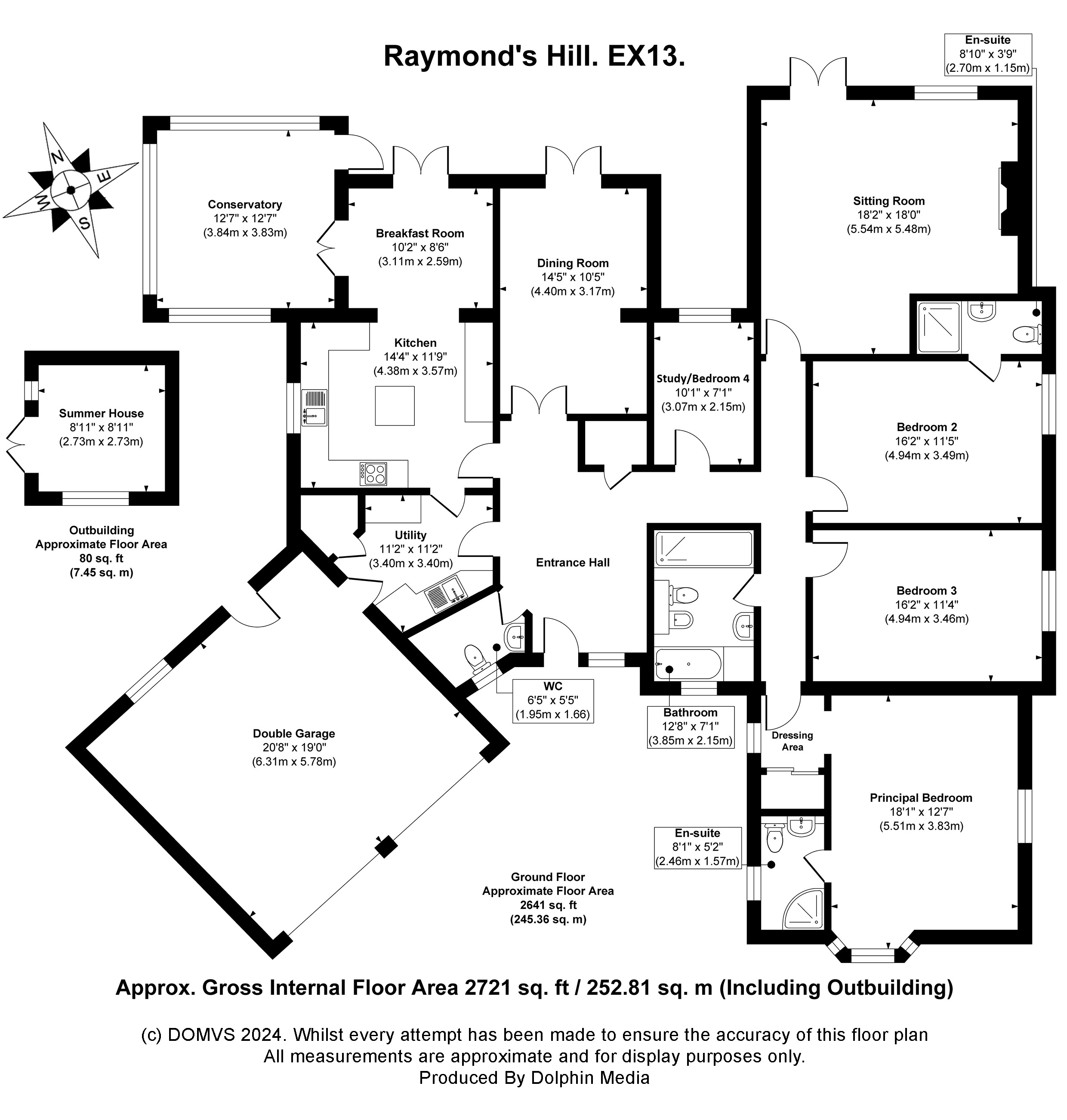 Floorplan for Axminster, Dorset