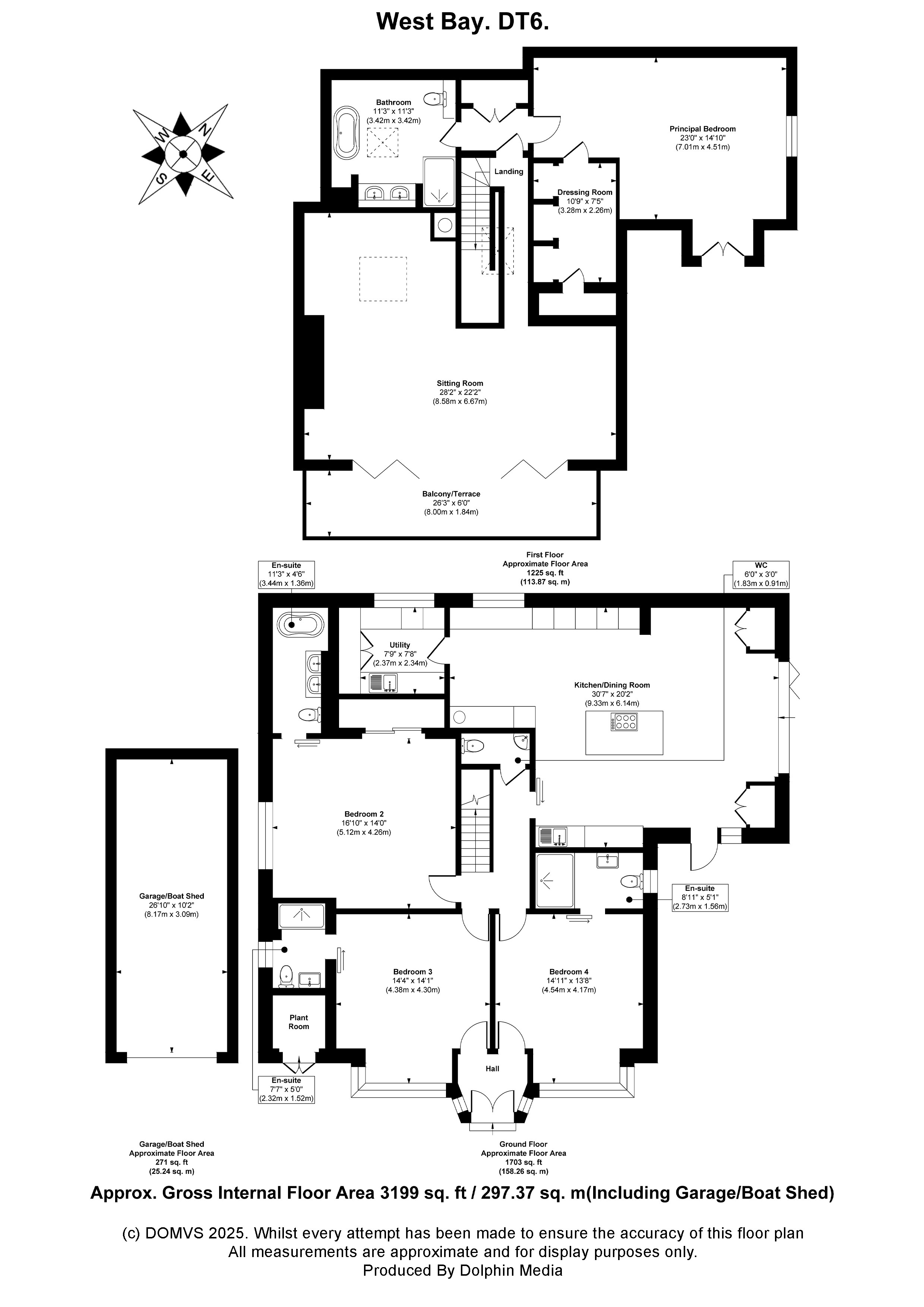Floorplan for West Bay, Bridport
