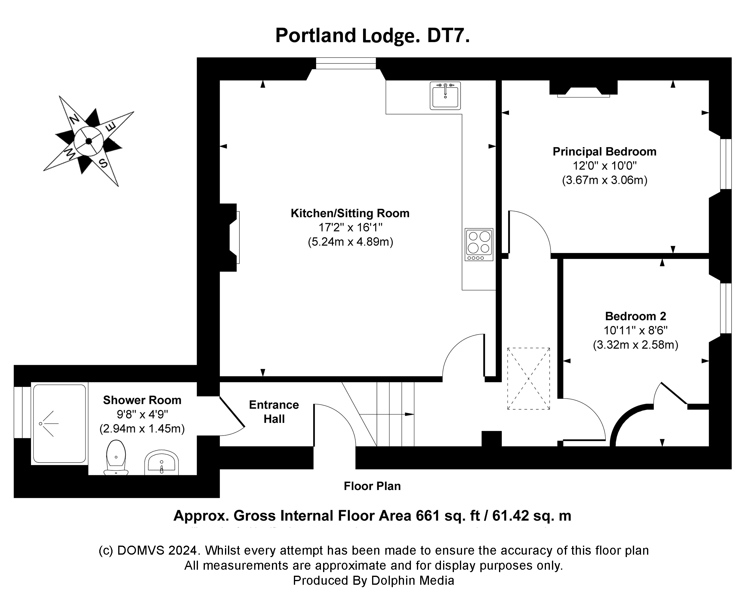 Floorplan for Lyme Regis, Dorset