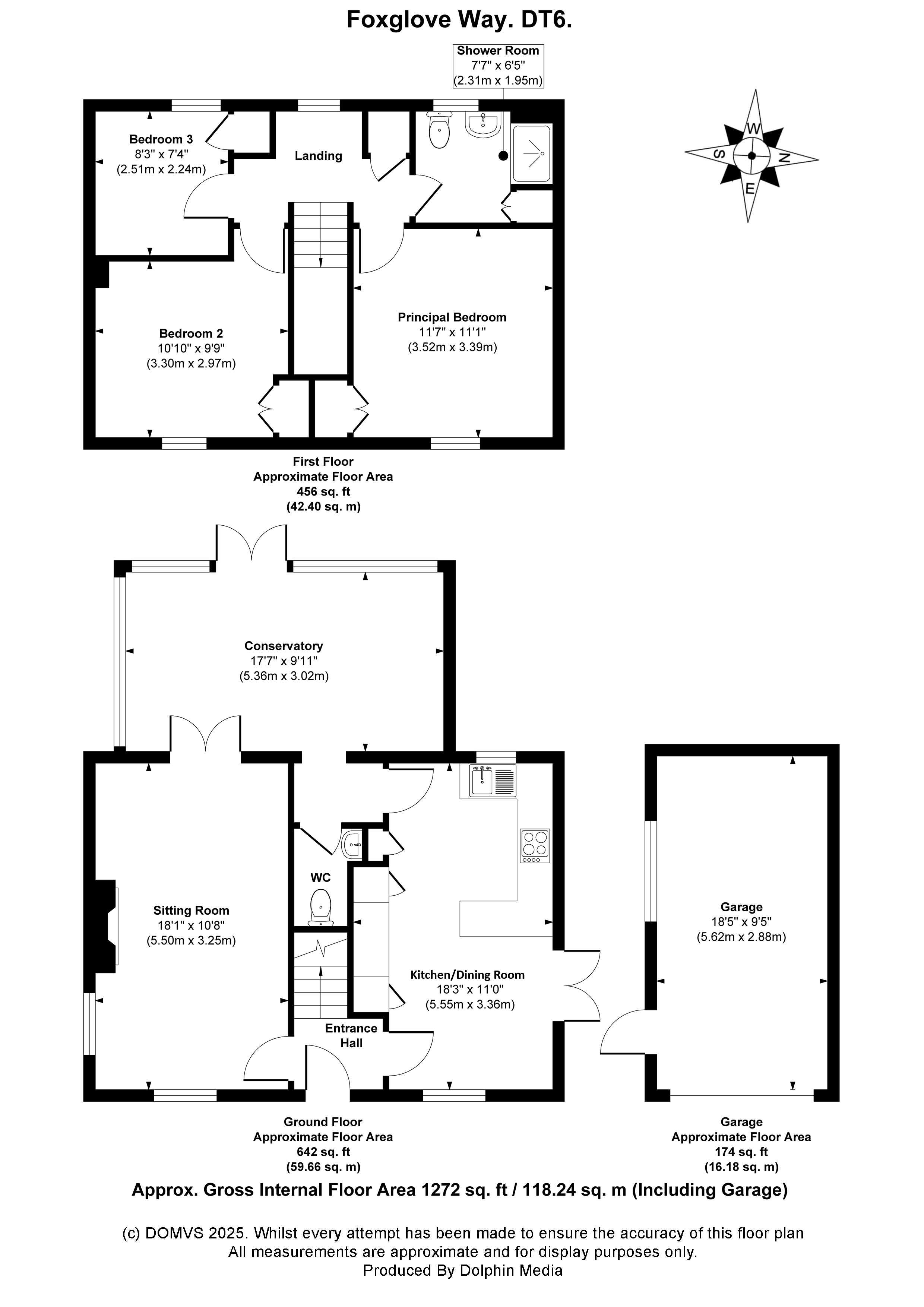 Floorplan for Bridport, Dorset