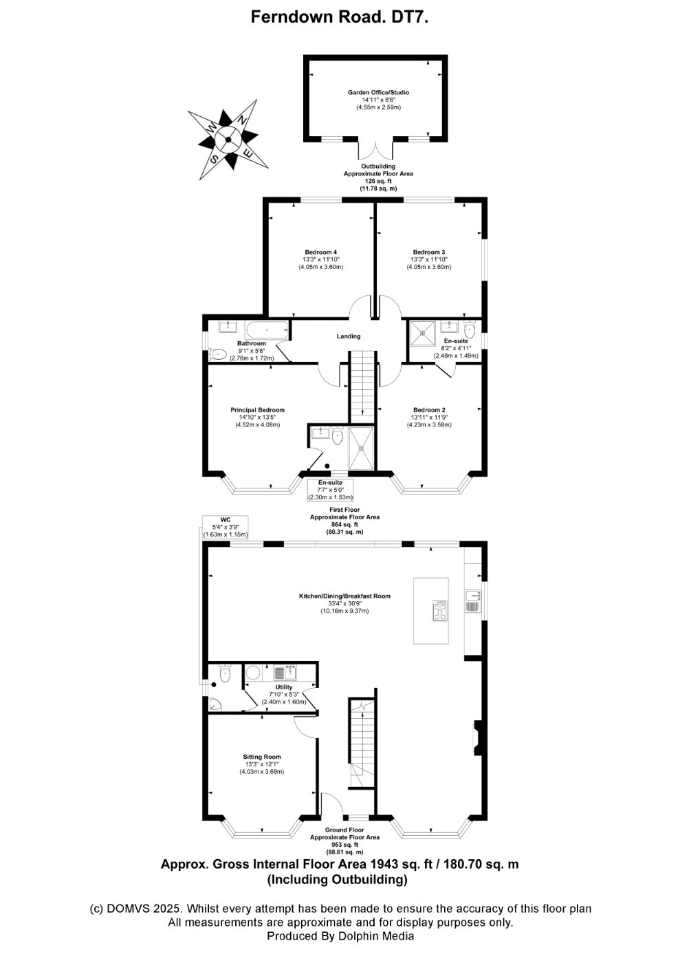 Floorplan for Lyme Regis, Dorset