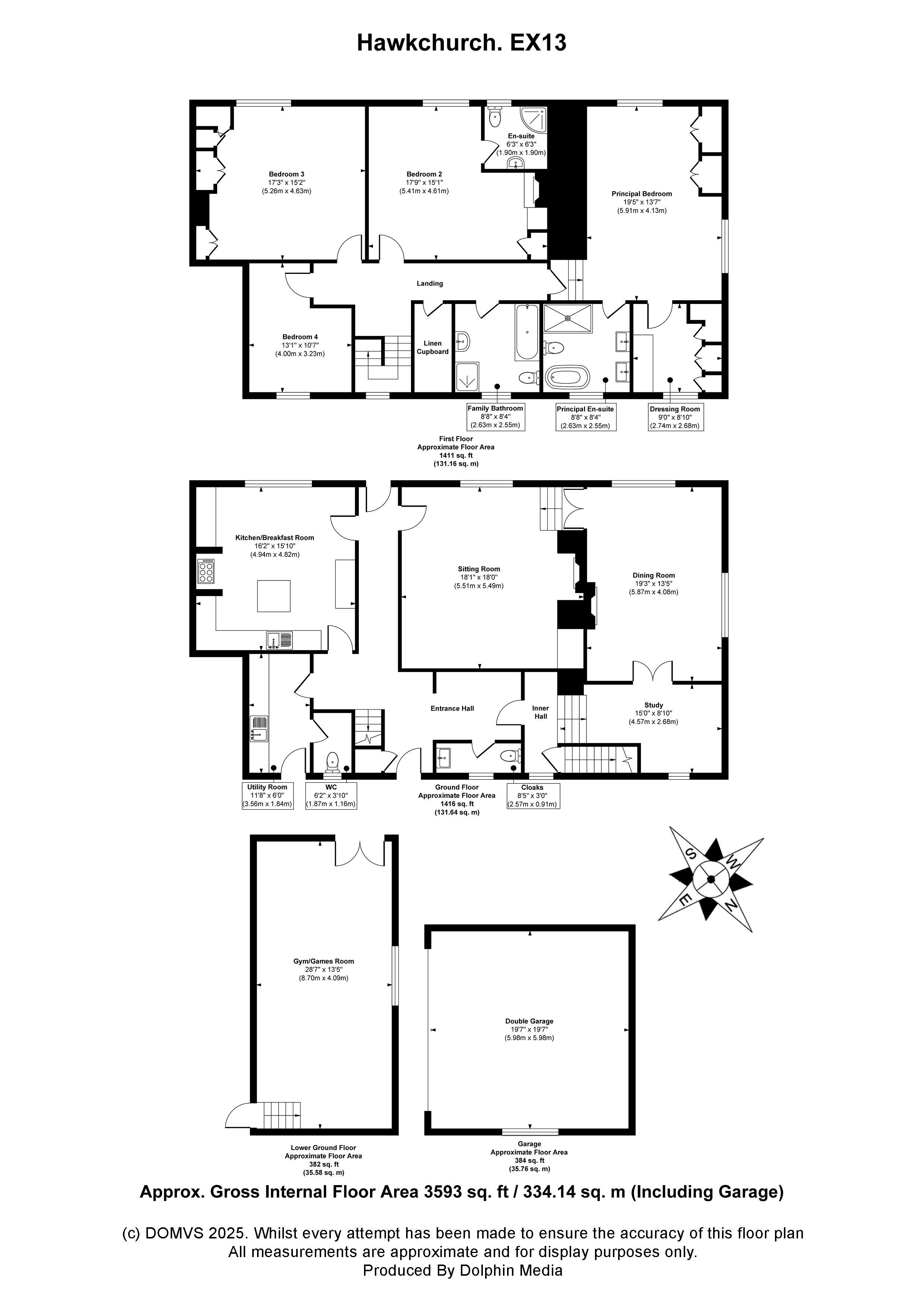 Floorplan for Axminster, Devon