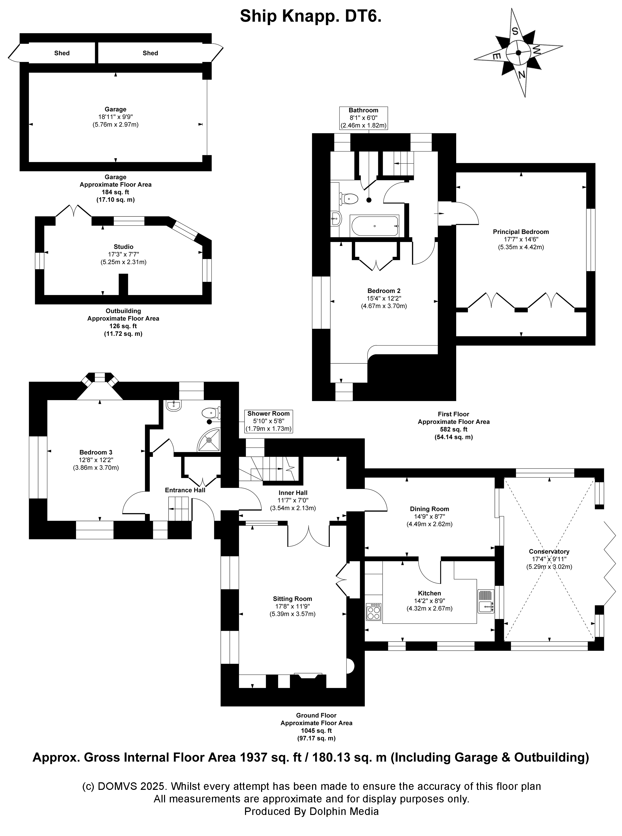 Floorplan for Morcombelake, Bridport, Dorset