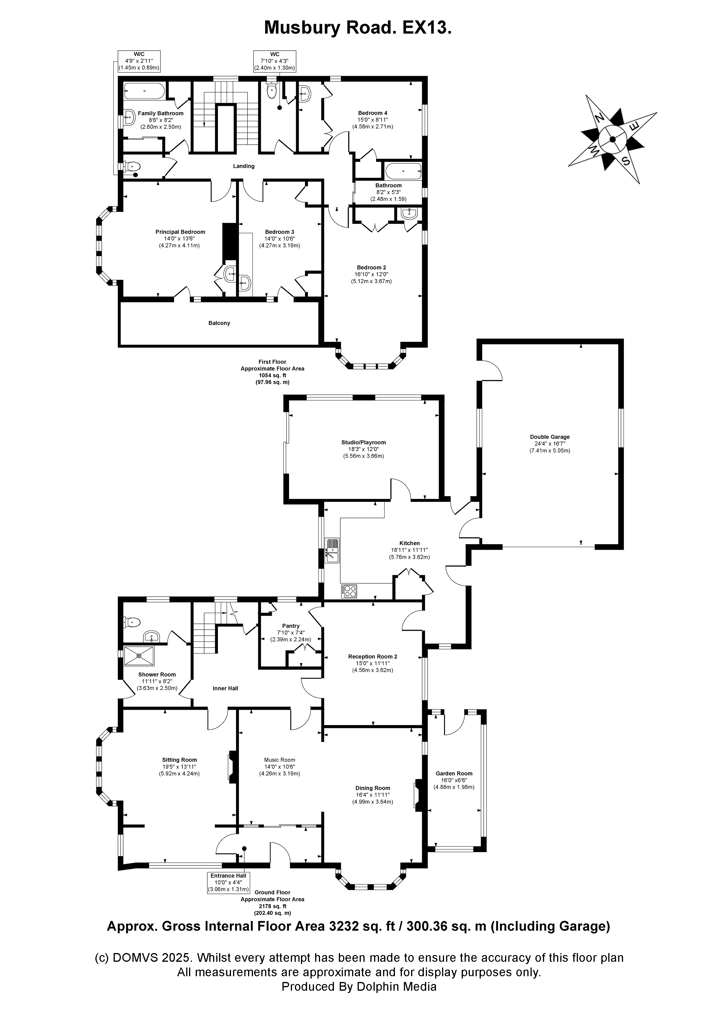 Floorplan for Axminster, Devon