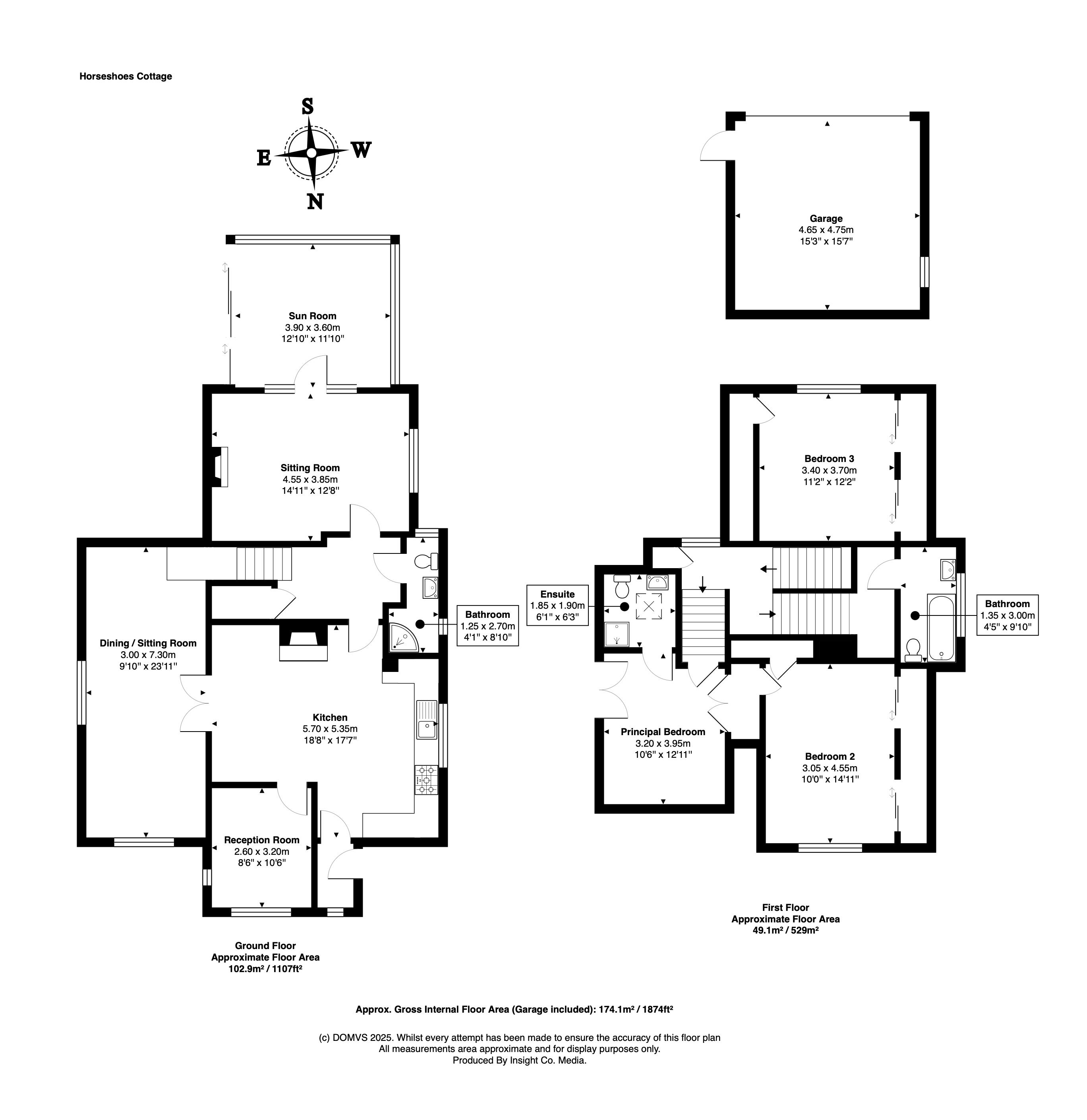 Floorplan for Chalbury, Wimborne