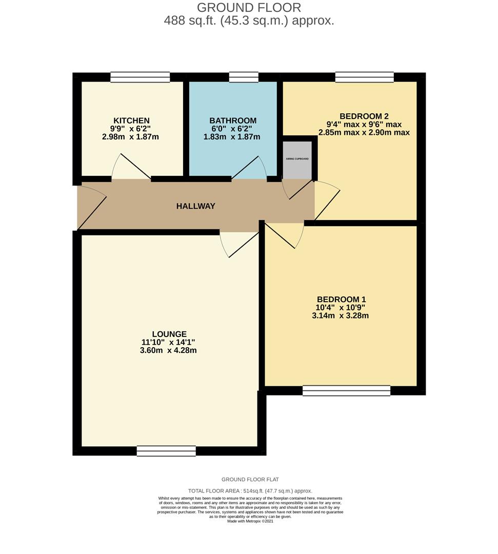 Floorplan for Drapers Field, Canal Basin