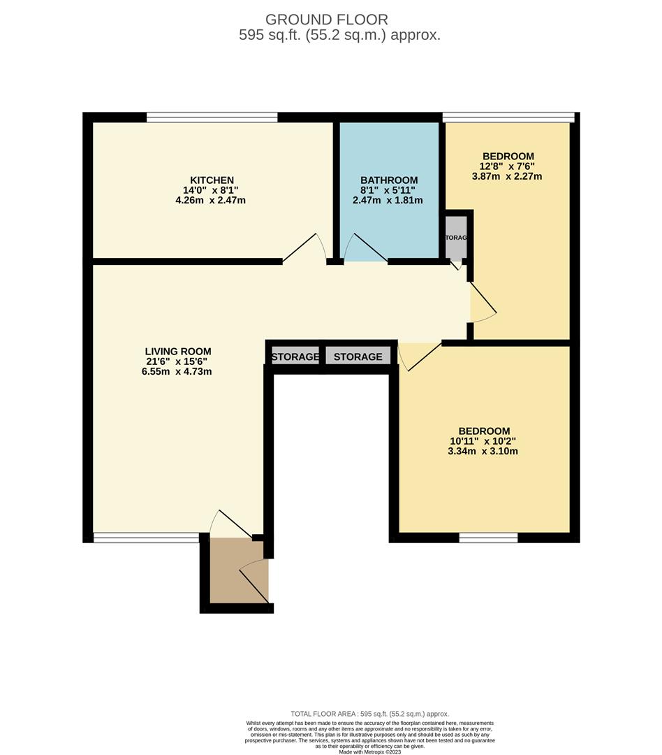 Floorplan for Crowmere Road, Walsgrave