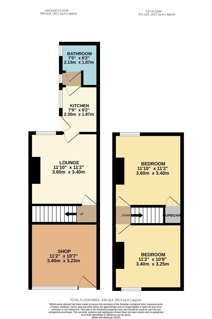 Floorplan for Walsgrave Road, Stoke