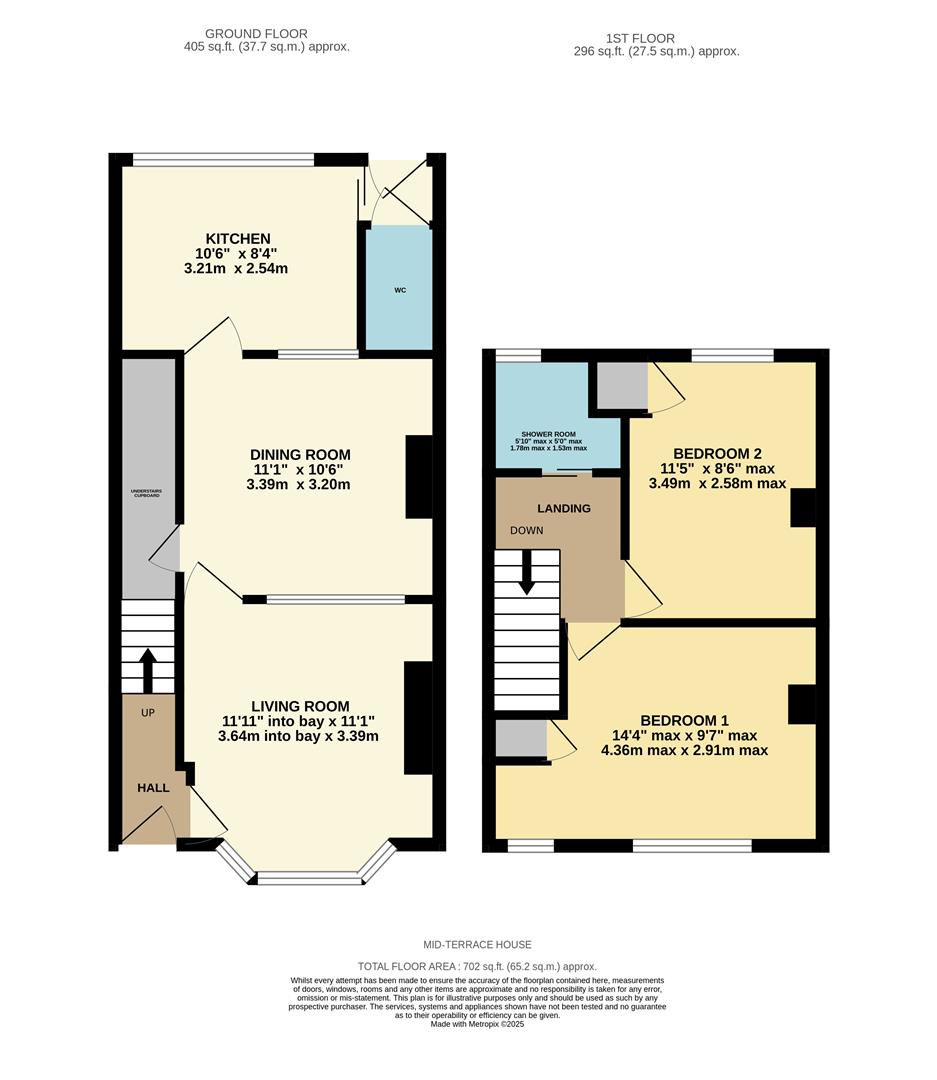 Floorplan for Pearson Avenue, Hall Green