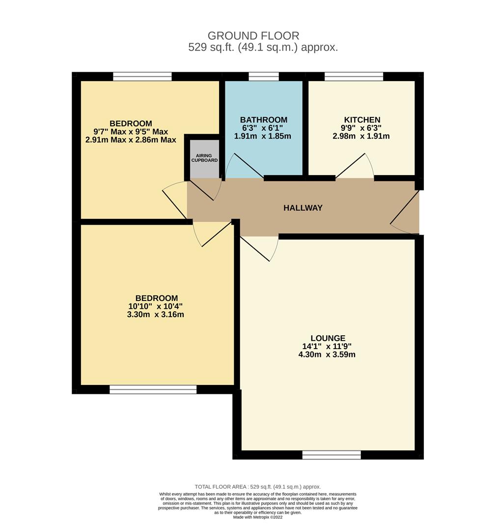 Floorplan for Drapers Field, Canal Basin