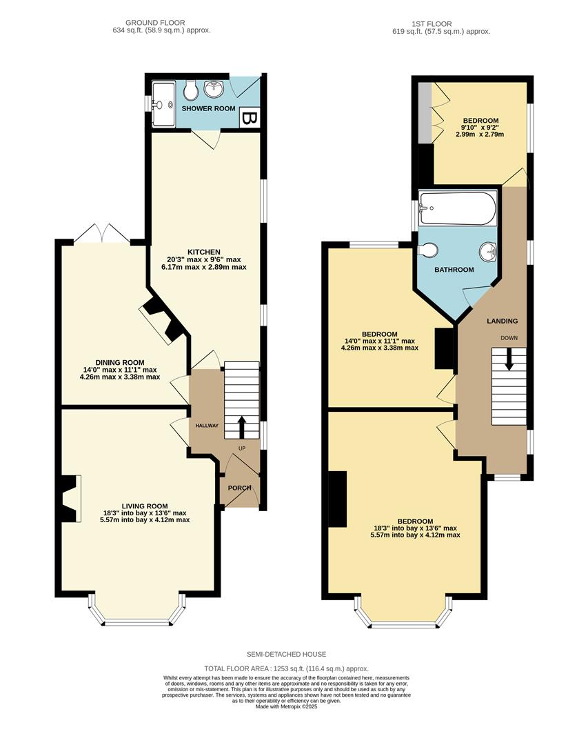 Floorplan for Binley Road, Stoke