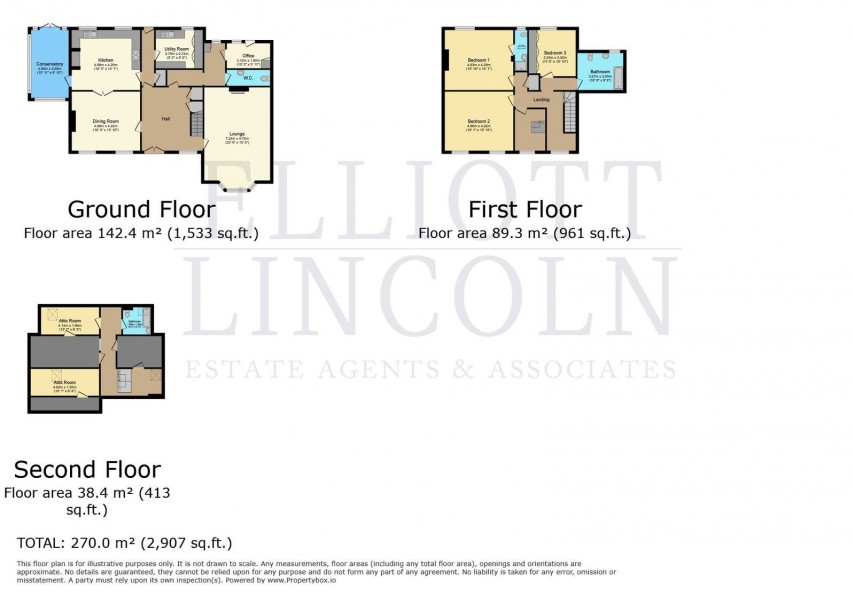 Floorplan for Langbridge Farm House, Newchurch.