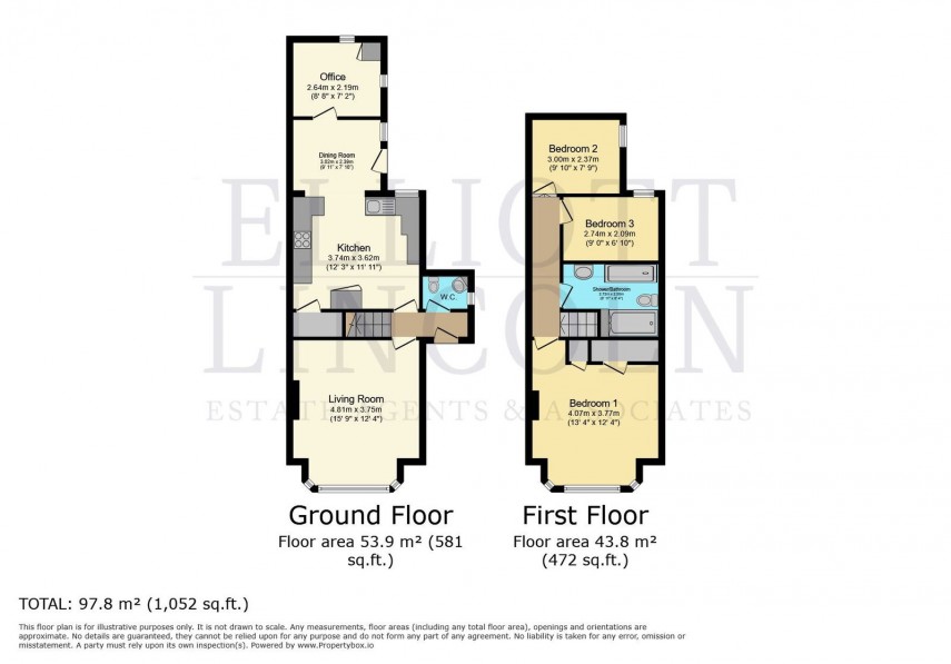 Floorplan for Arthur Street, Ryde.