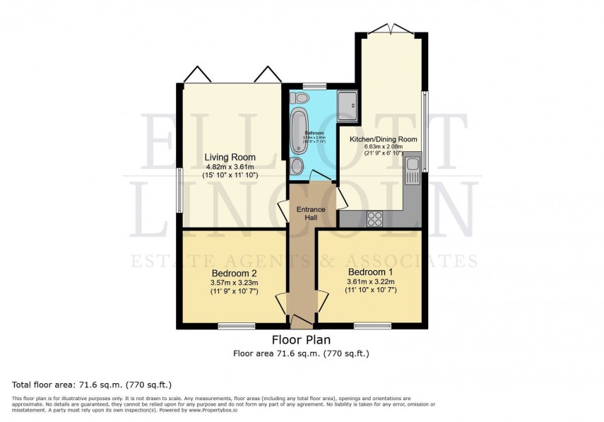 Floorplan for Porchfield, Newport.