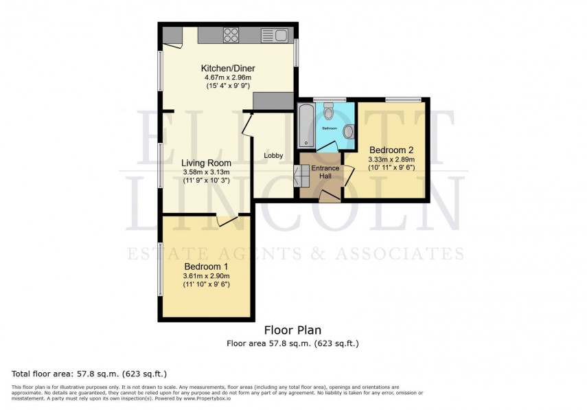 Floorplan for Melville Street, Ryde.