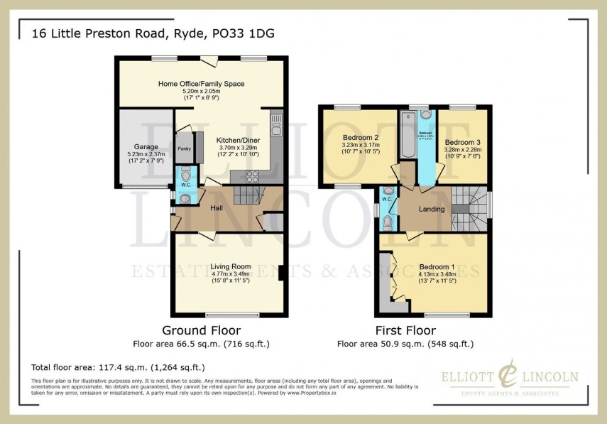 Floorplan for Little Preston Road, Ryde