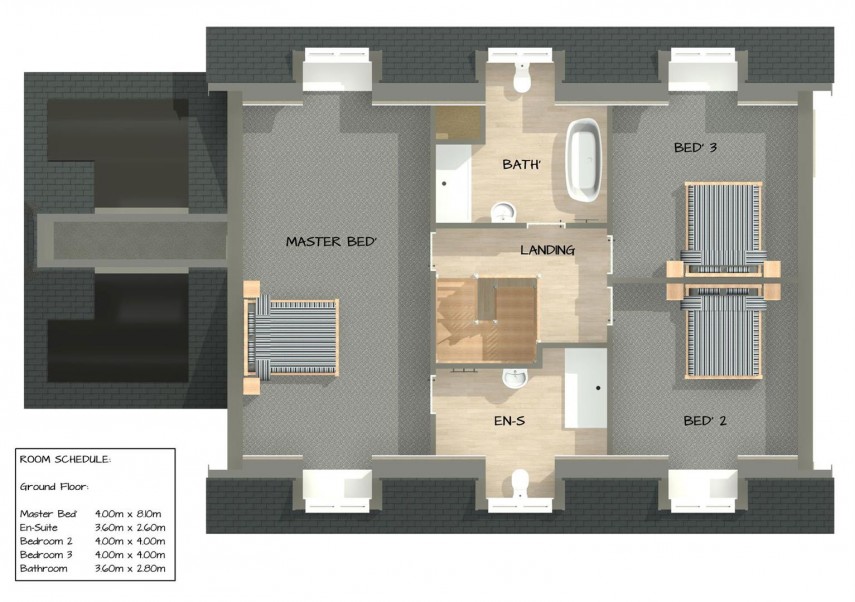 Floorplan for Meadow View Park