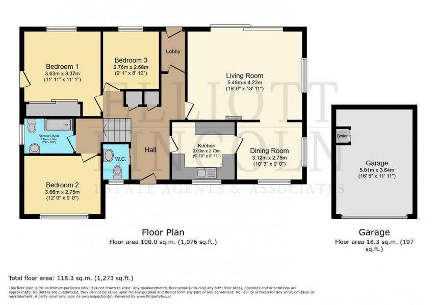 Floorplan for Youngwoods Way, Alverstone Garden Village