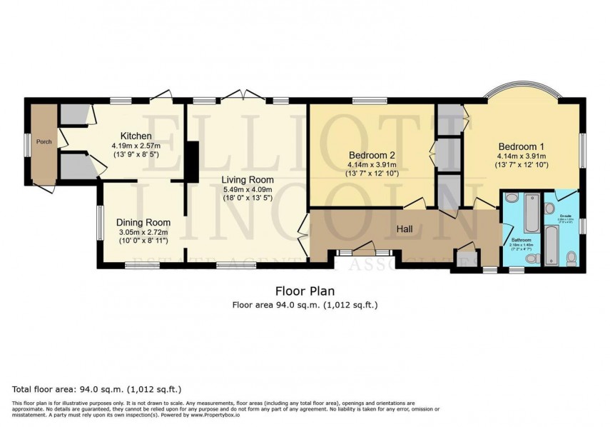 Floorplan for 8 Church Road