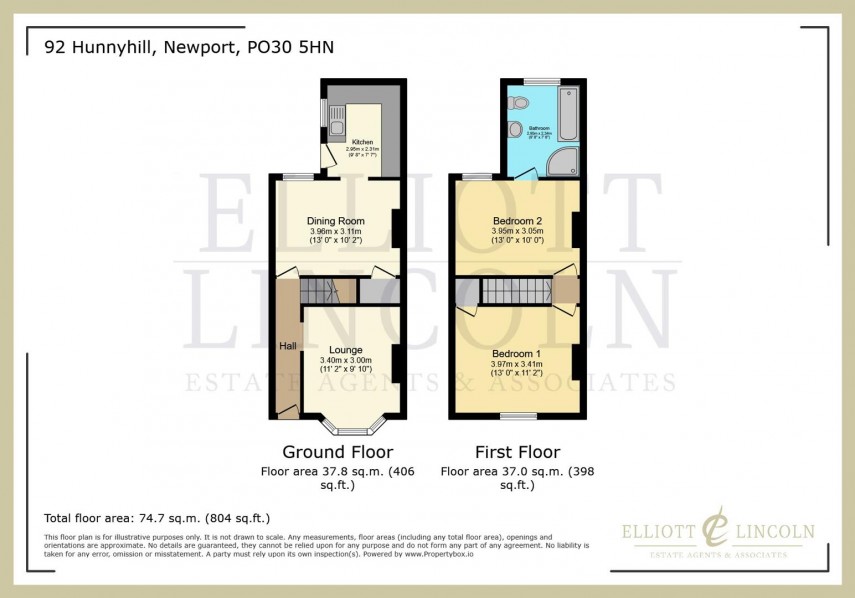 Floorplan for Hunnyhill, Newport