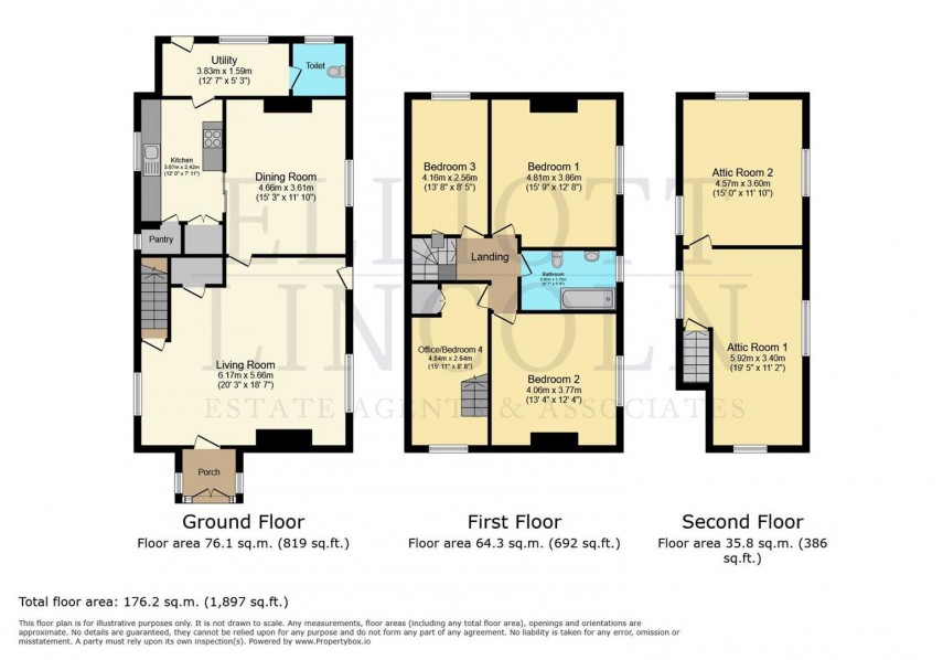 Floorplan for Whitcombe Road