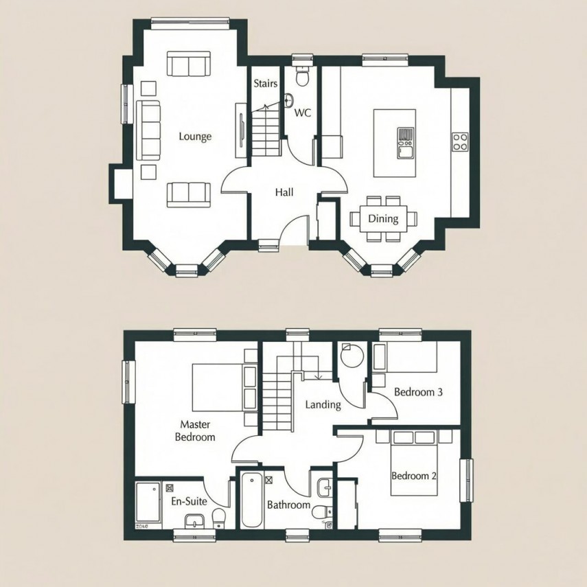Floorplan for Place Road, Cowes