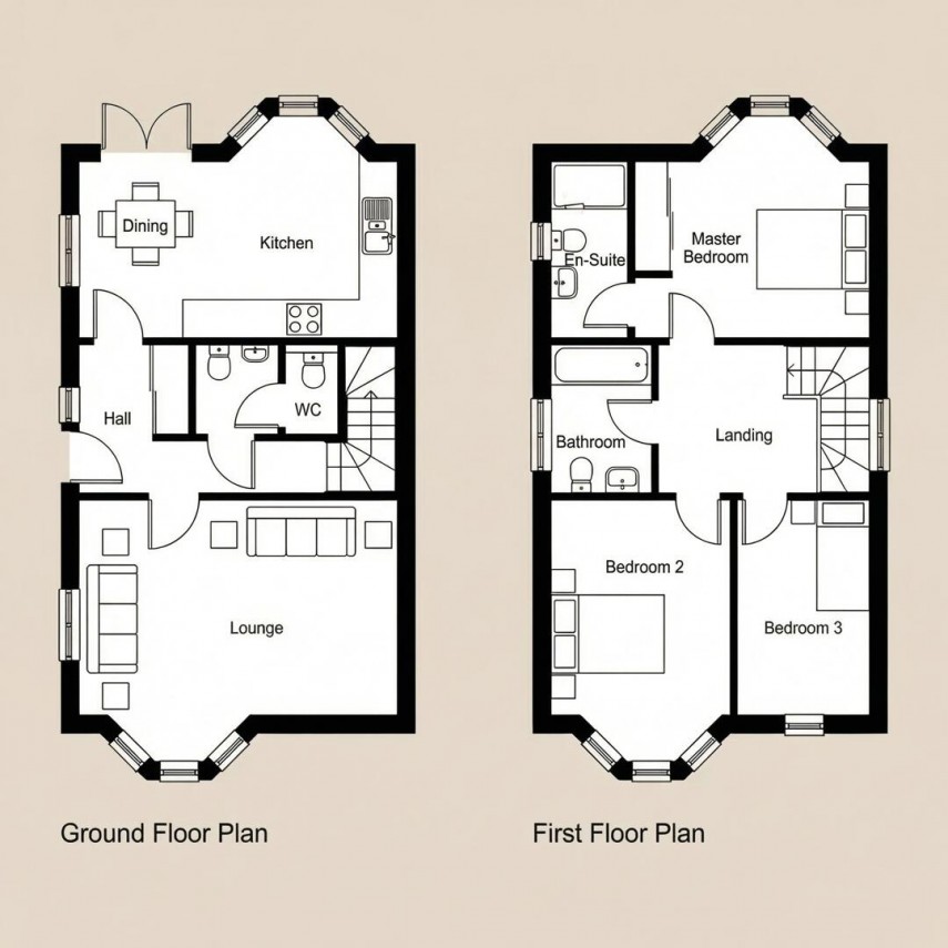 Floorplan for Place Road, Cowes