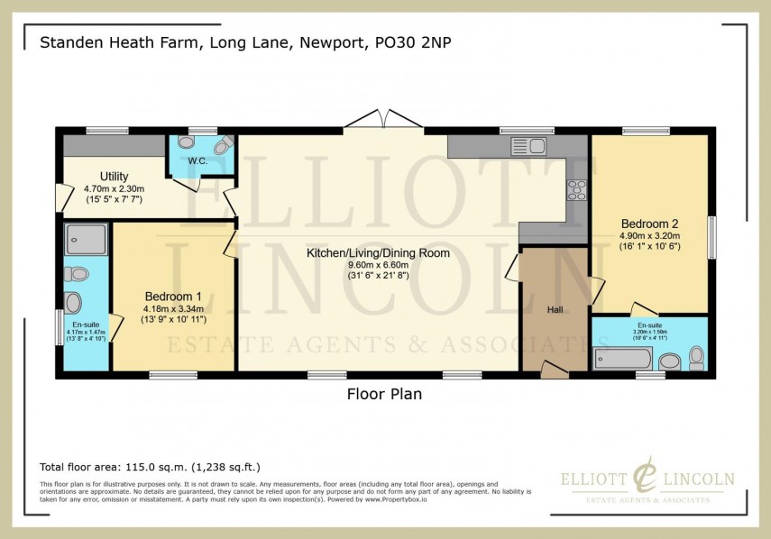 Floorplan for Long Lane, Newport