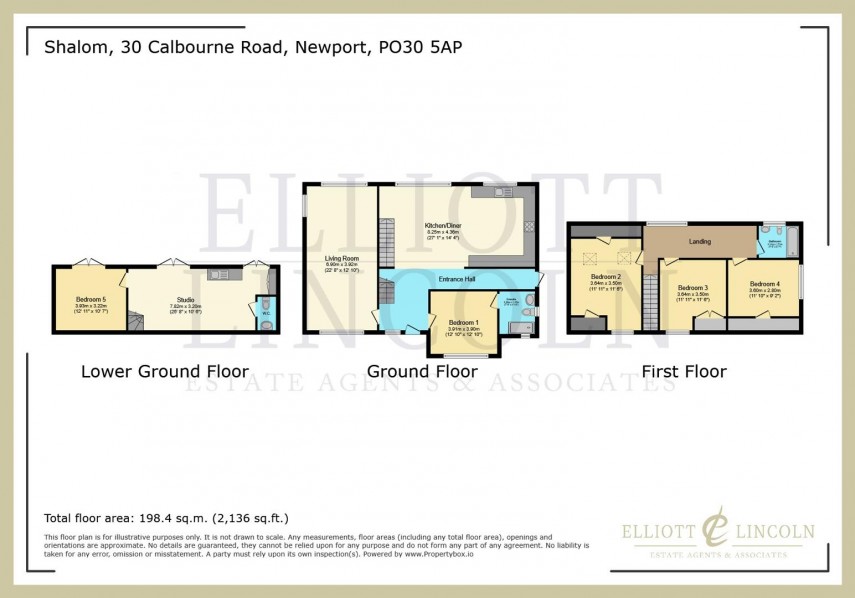 Floorplan for Calbourne Road, Newport