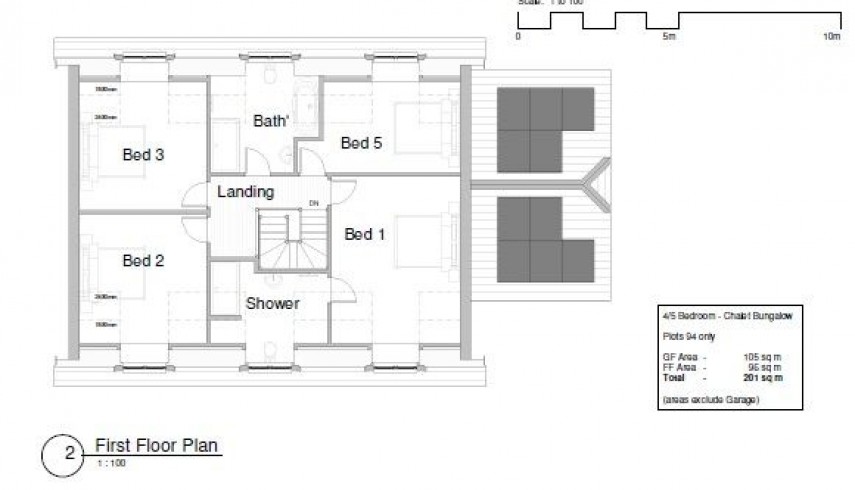 Floorplan for Plot 94. 16 Sunset Drive, Meadow View Park, Cowes.