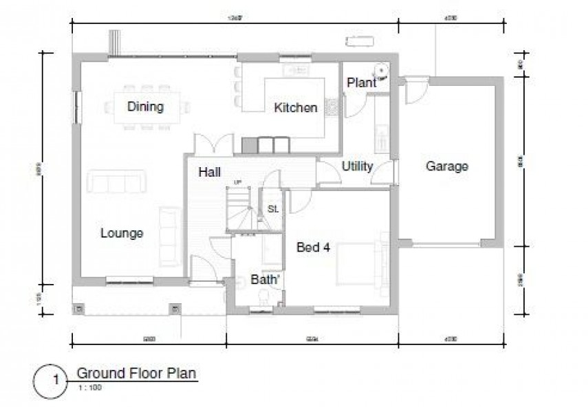 Floorplan for Plot 94. 16 Sunset Drive, Meadow View Park, Cowes.