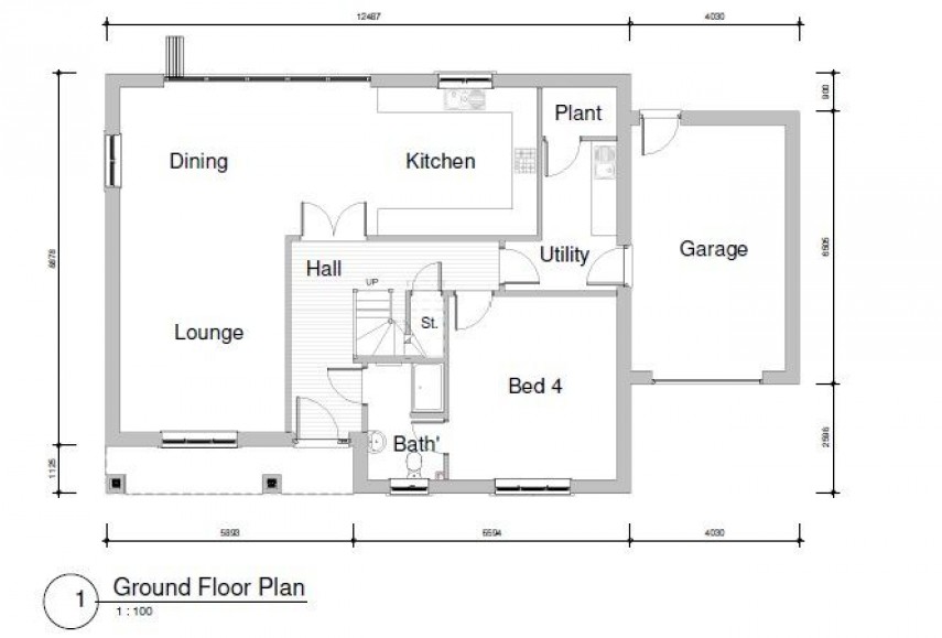 Floorplan for Plot 92. 18 Sunset Drive, Meadow View Park, Cowes, Isle of Wight.