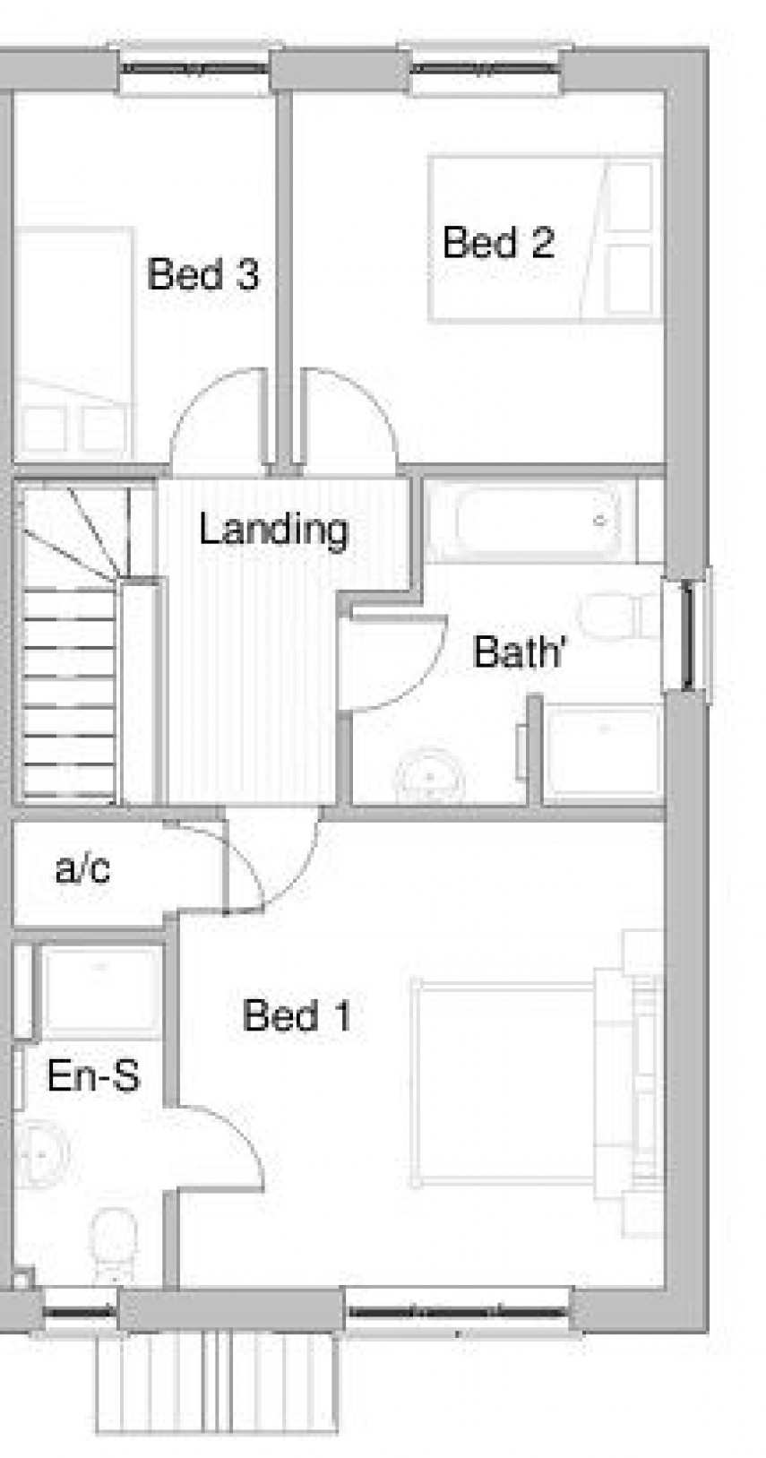 Floorplan for 7 Sunset Drive, Cowes, Isle of Wight.
