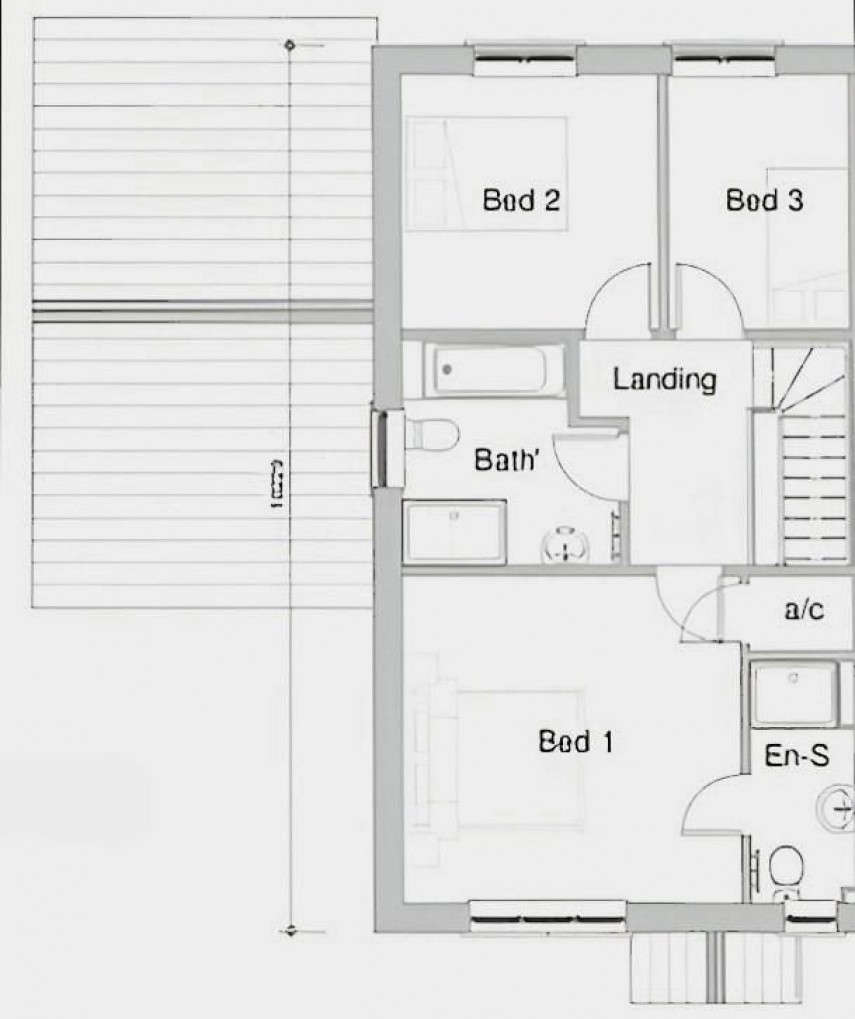 Floorplan for 8 Sunset Drive, Cowes, Isle of Wight.