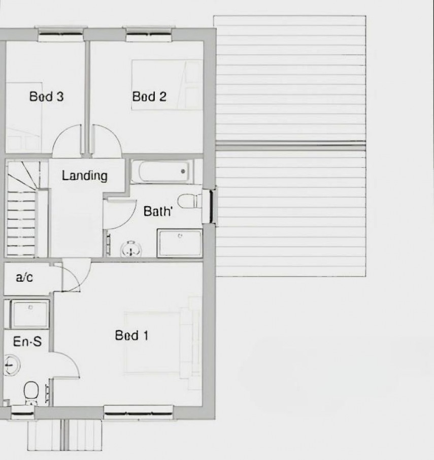 Floorplan for 6 Sunset Drive, Cowes, Isle of Wight.