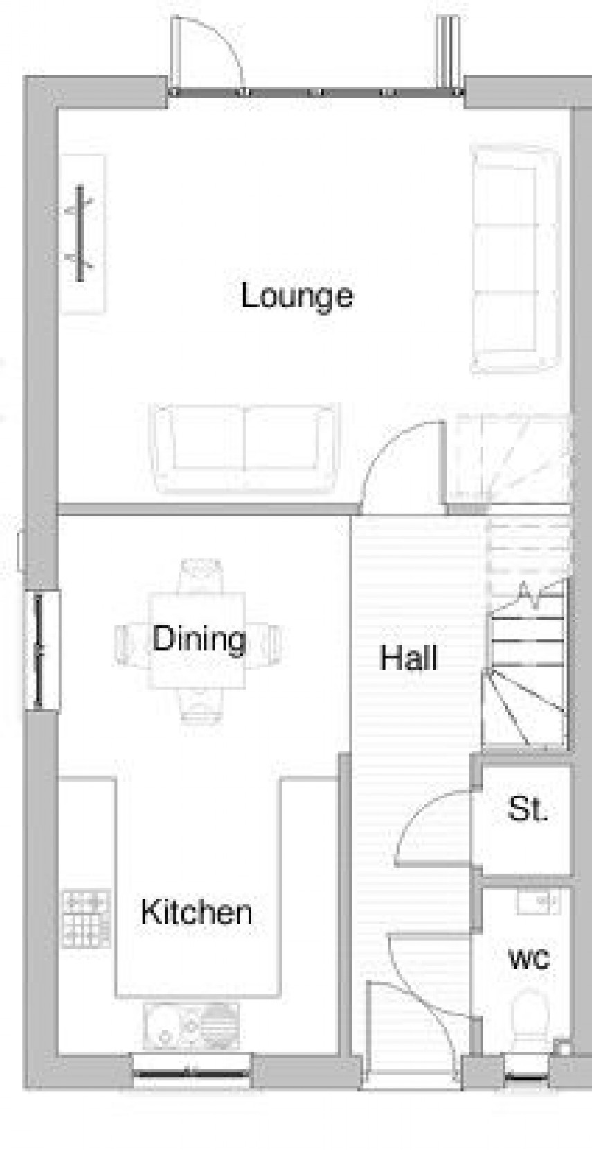 Floorplan for 10 Sunset Drive, Cowes, Isle of Wight.